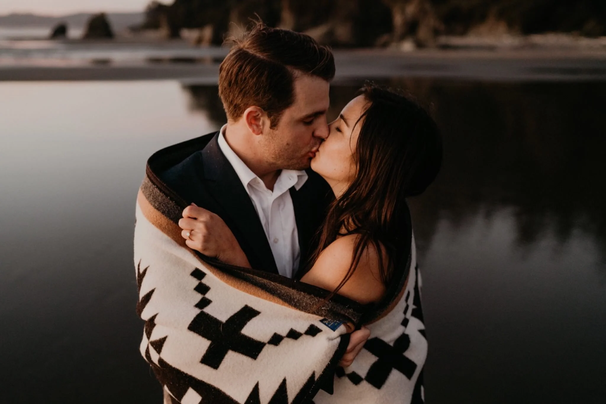 Ruby Beach Engagement Elopement Photographer Olympic National Park