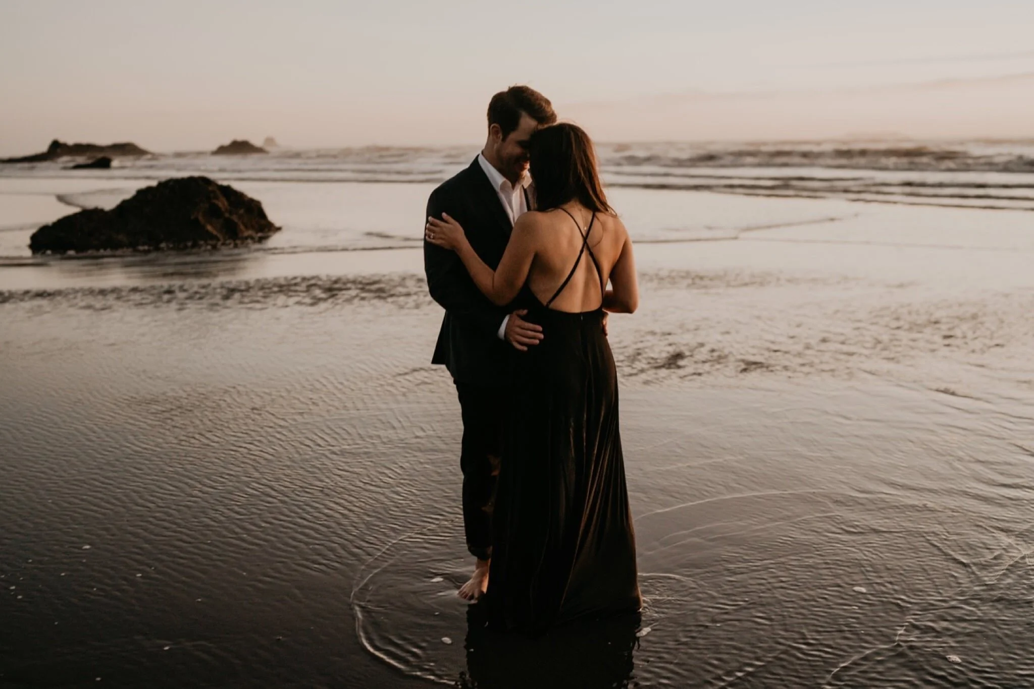 Ruby Beach Engagement Elopement Photographer Olympic National Park
