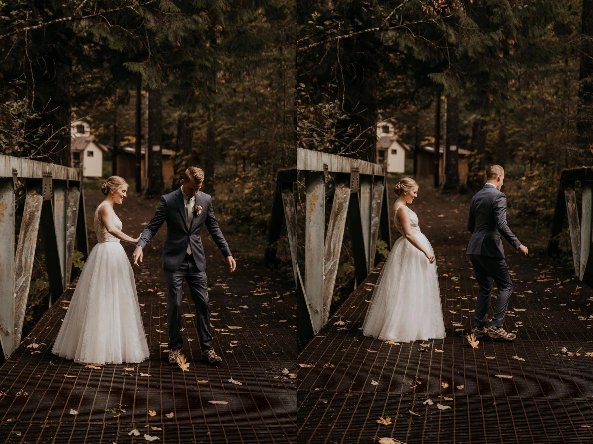 Washington Waterfall and Mountain Elopement Photographer