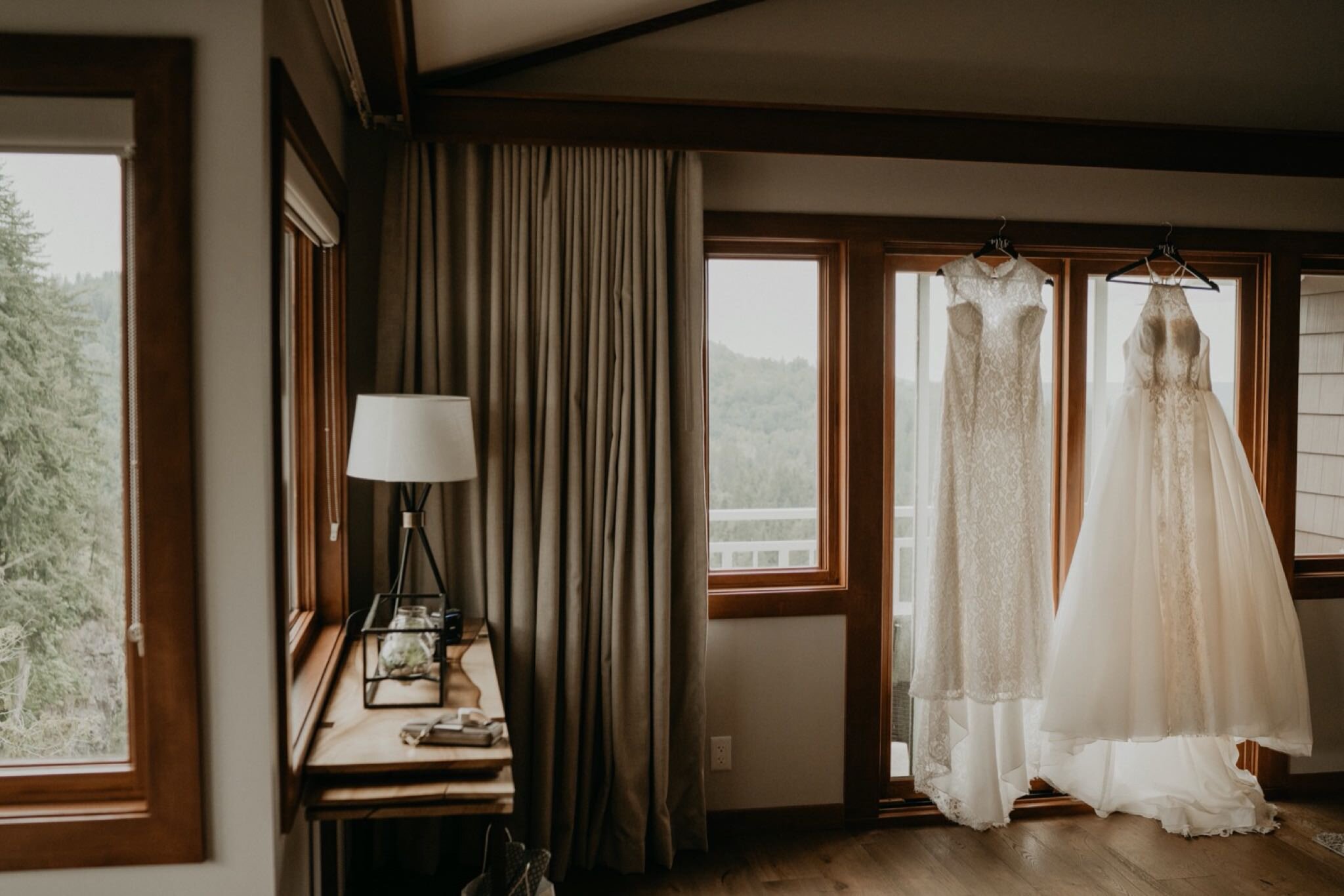 Snoqualmie Falls Wedding At Salish Lodge Same Sex Lesbian Brides Elopement