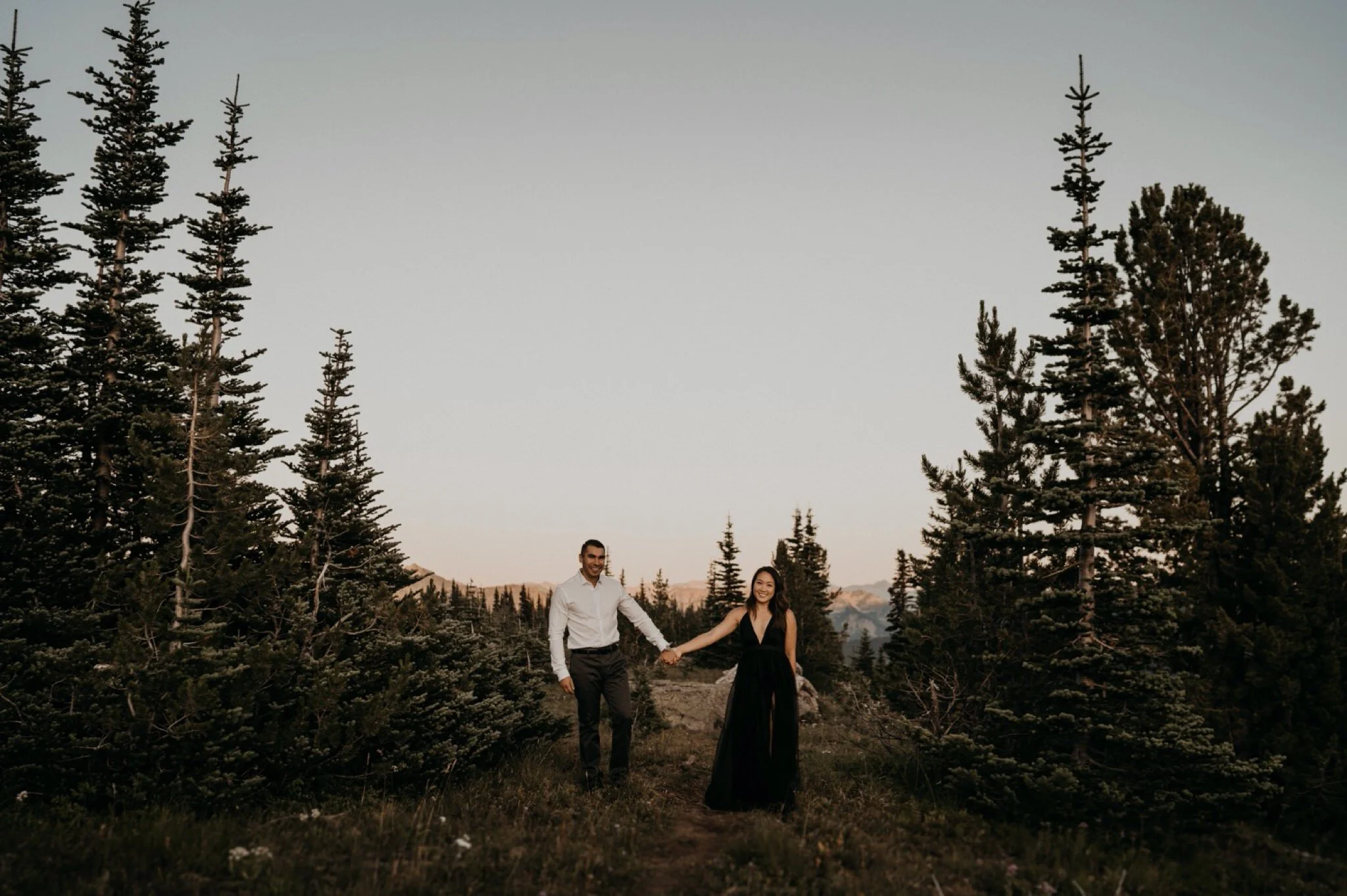 Mount Rainier Engagement Photos
