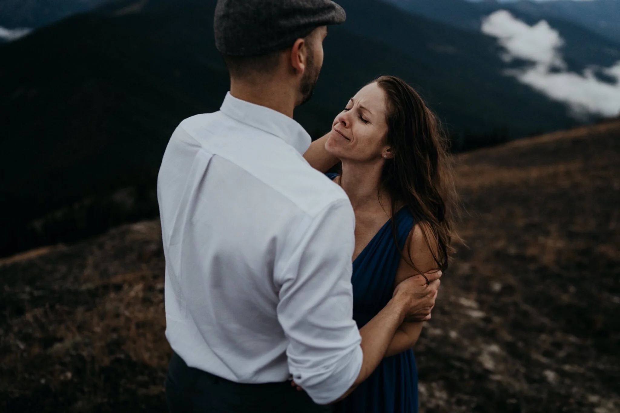 Olympic National Park Hurricane Ridge Engagement Photos