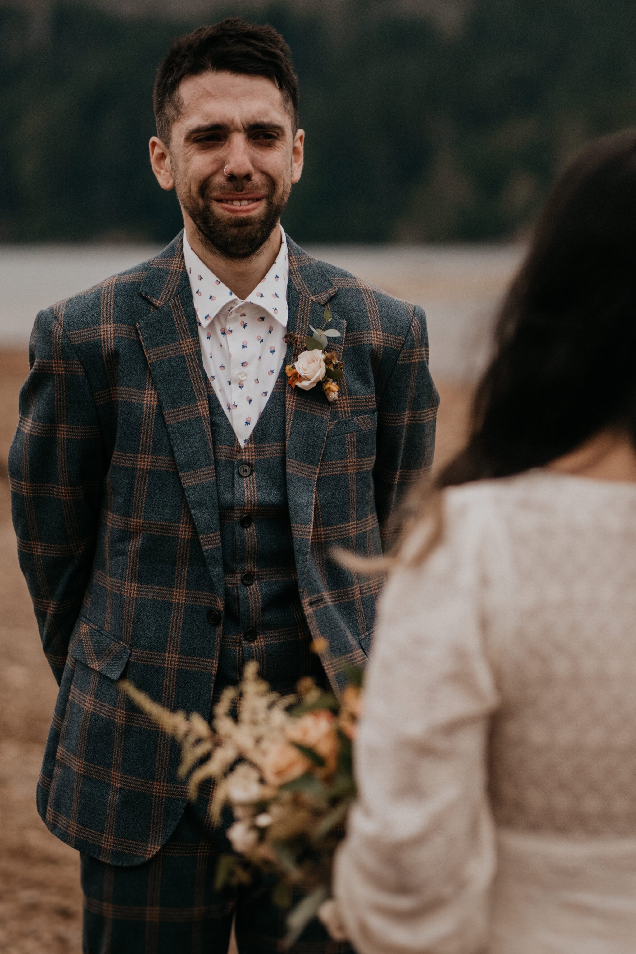 Boho Olympic National Park Elopement at Lake Cushman Seattle Washington