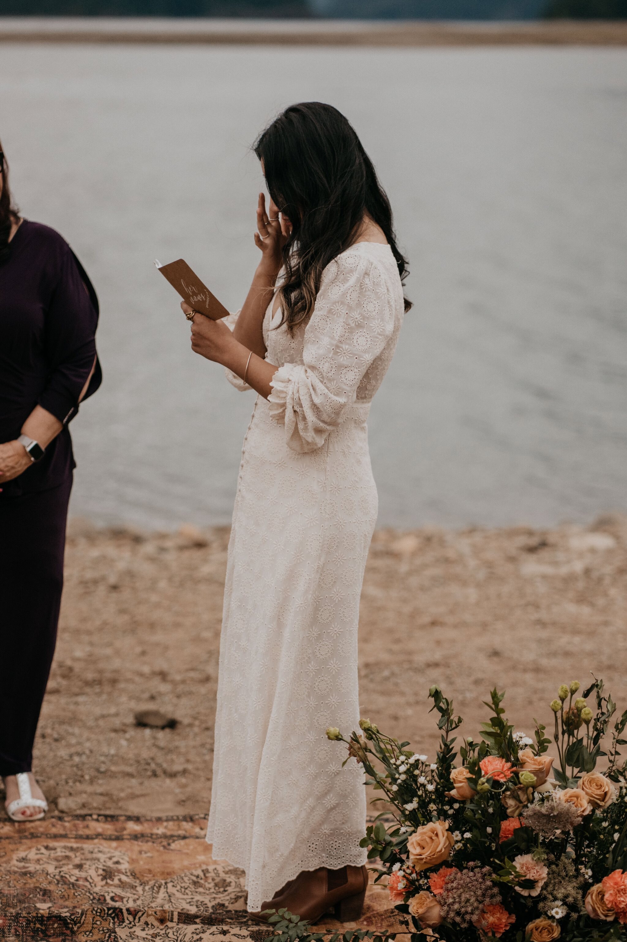 Boho Olympic National Park Elopement at Lake Cushman Seattle Washington