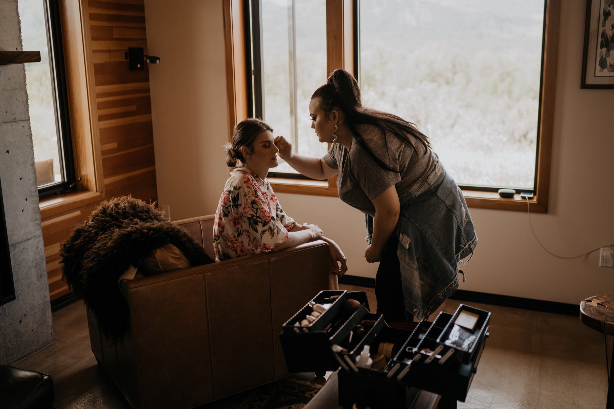 North Cascades National Park Elopement at Modern and Unique Cabin