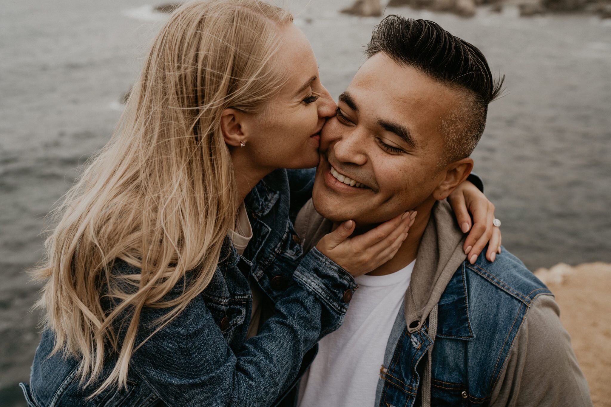 Moody and Foggy Big Sur Engagement Session