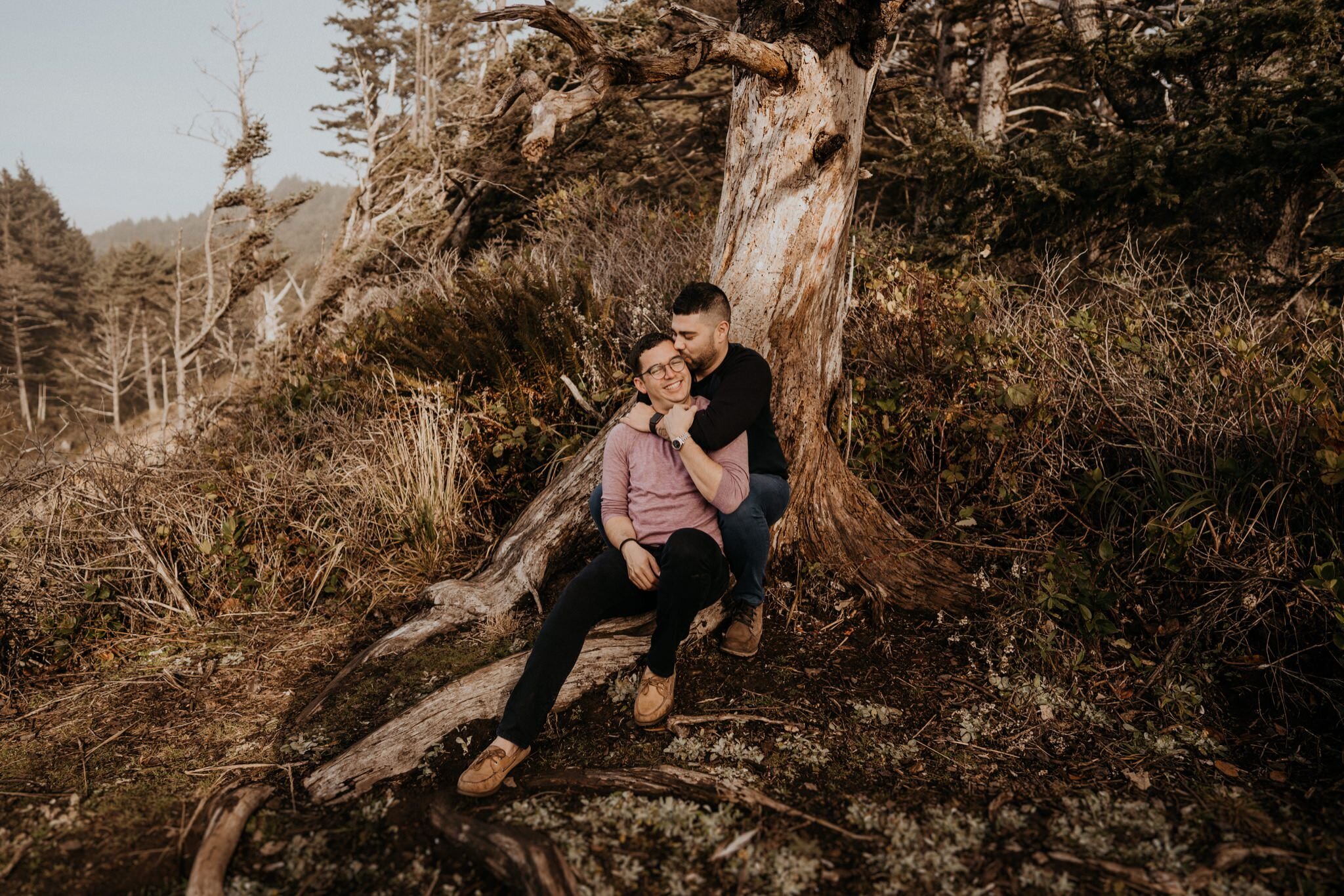 Oregon Coast Engagement Photos | Portland LGBTQ Elopement Photographer