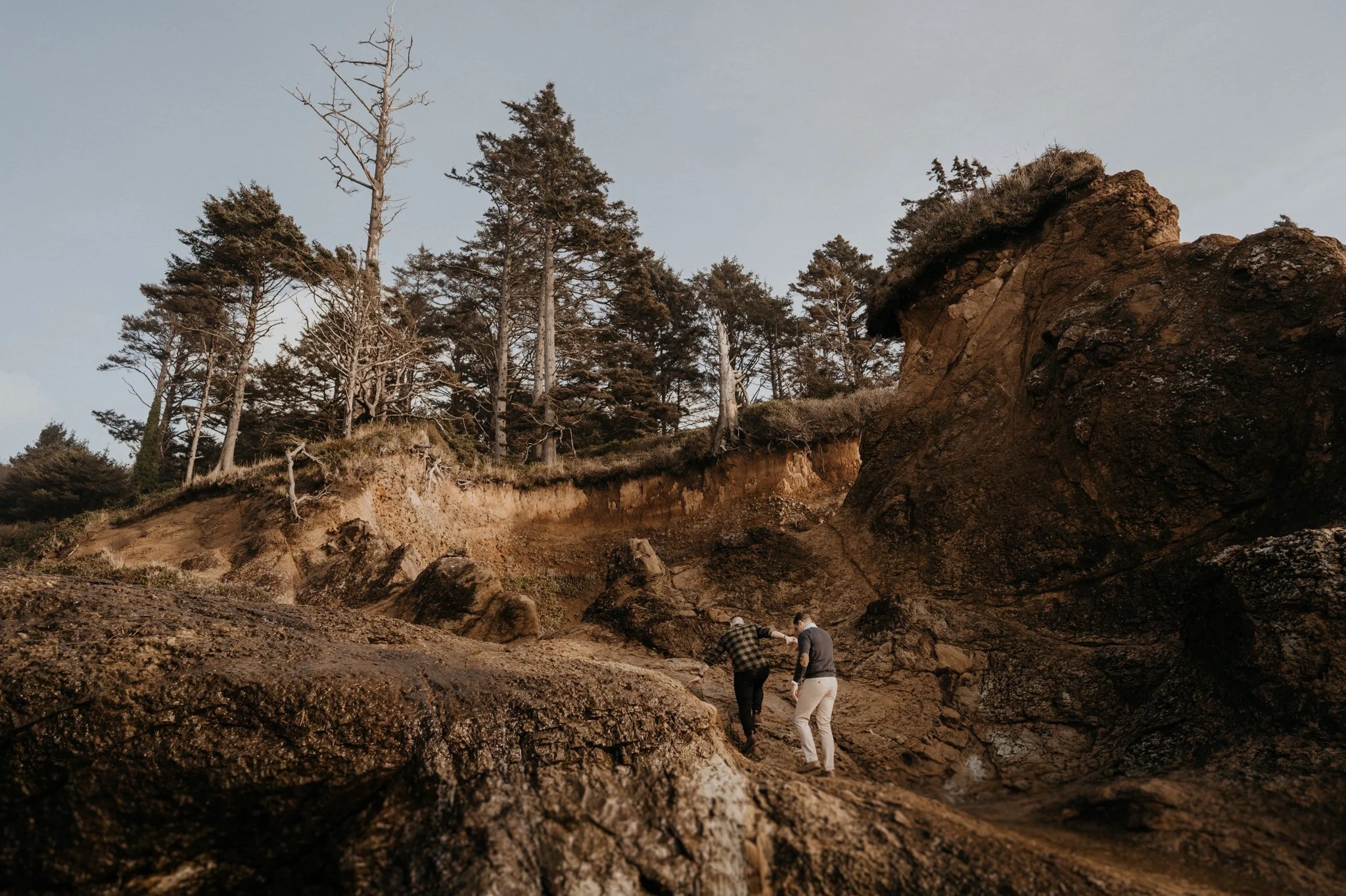 Oregon Coast Engagement Photos | Portland LGBTQ Elopement Photographer