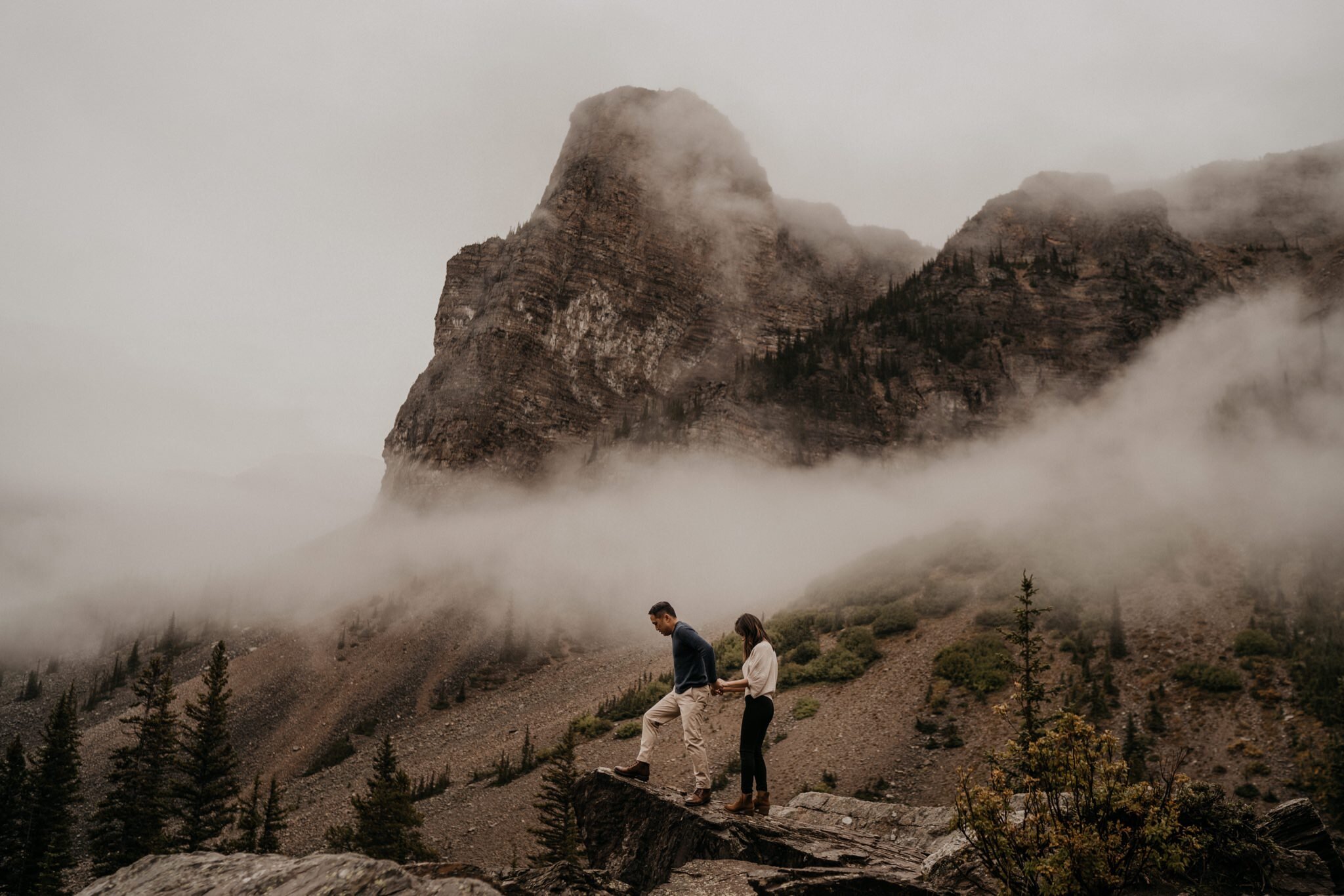 Banff Engagement Photos | Banff Elopement Photographer