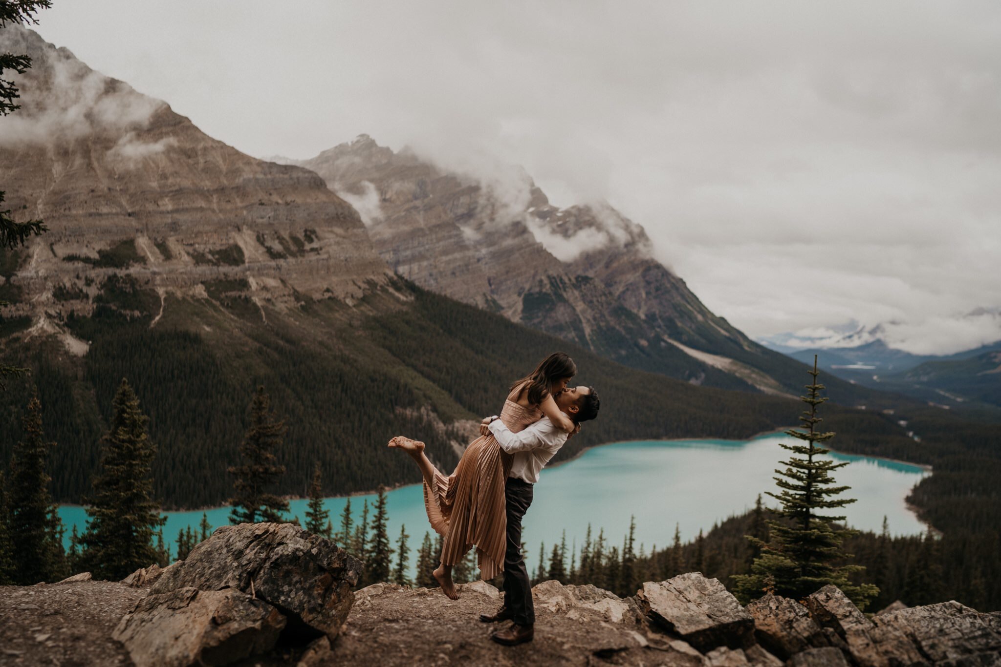 Banff Engagement Photos | Banff Elopement Photographer