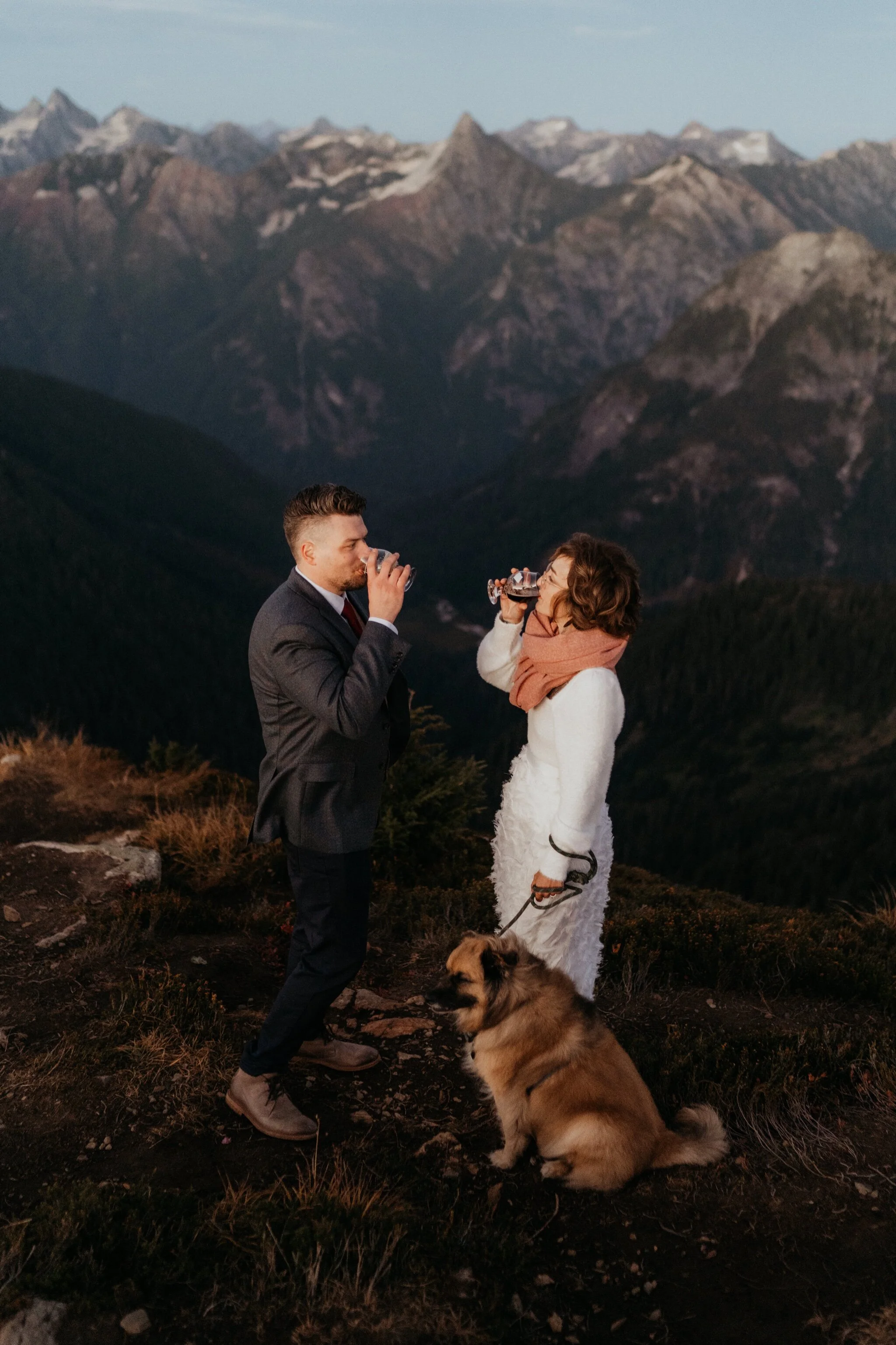 Washington Mountain Elopement at North Cascades National Park