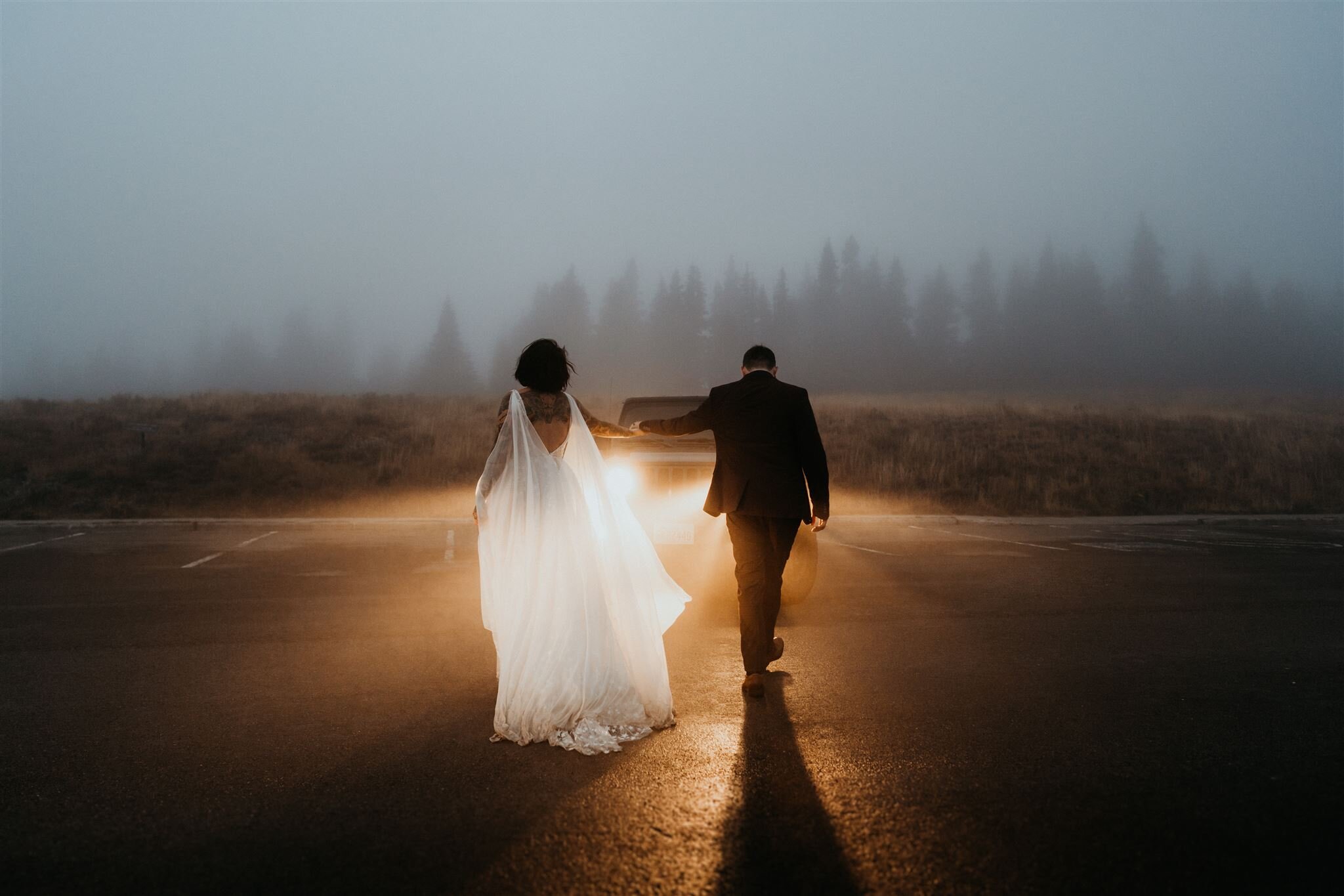 Hurricane Ridge Elopement in Washington State