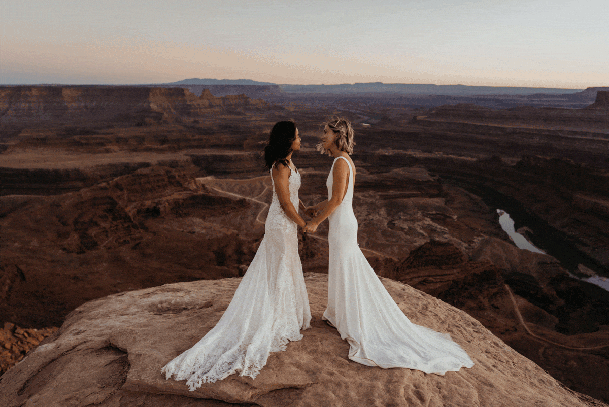 This gorgeous elopement is now featured on Junebug Weddings