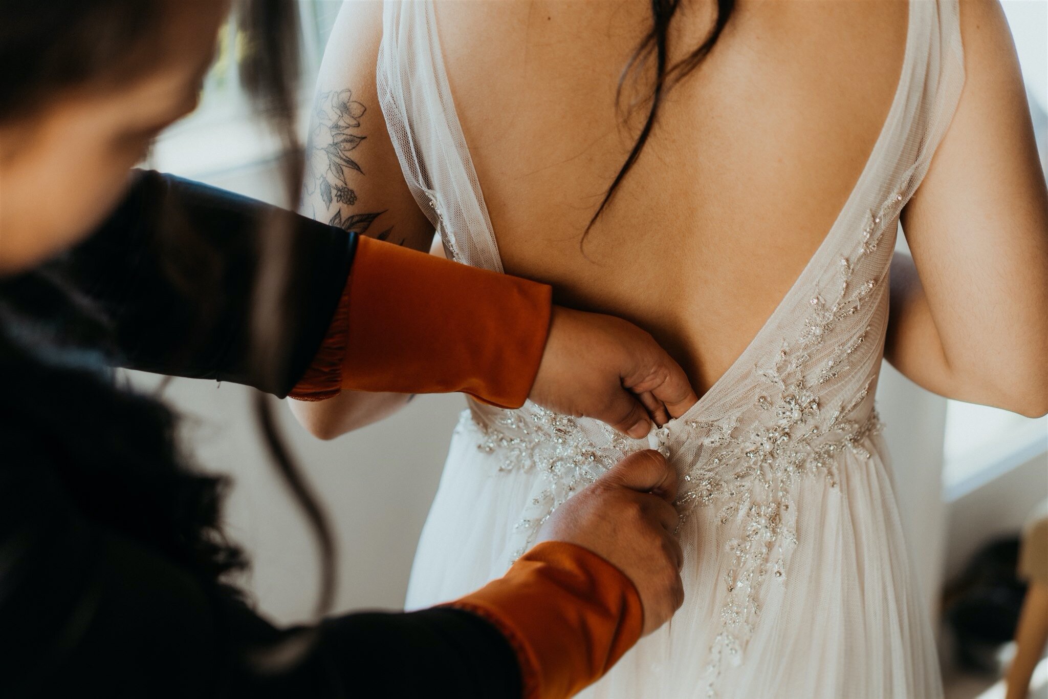 Elopement Day Getting Ready Details