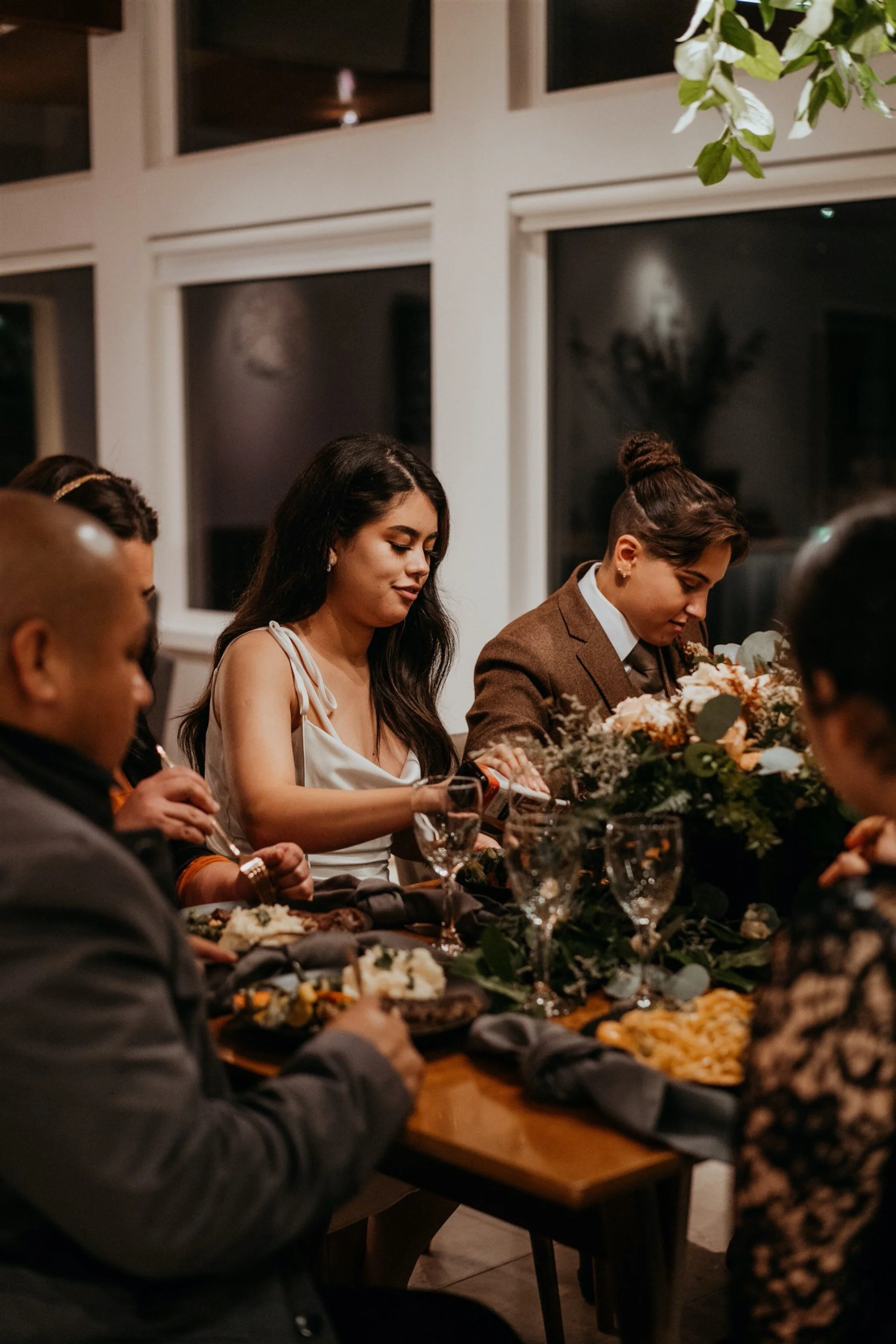 Intimate Elopement Reception with Family