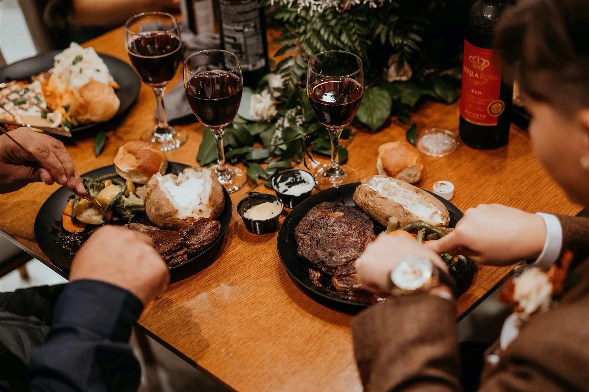 Intimate Elopement Reception with Family