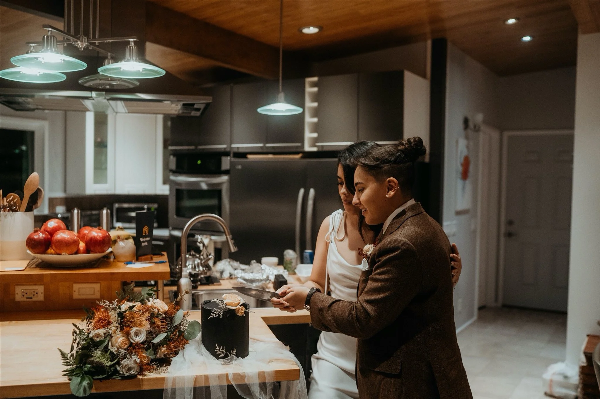 Intimate Elopement Reception with Family