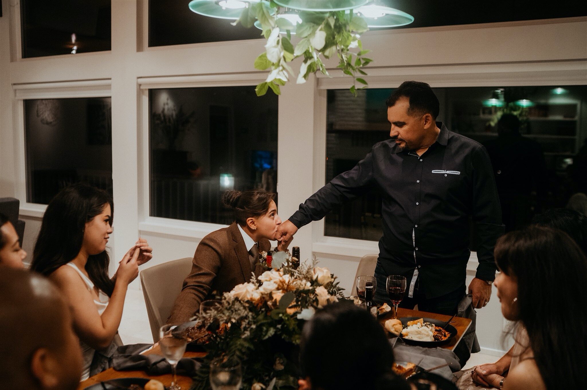 Intimate Elopement Reception with Family