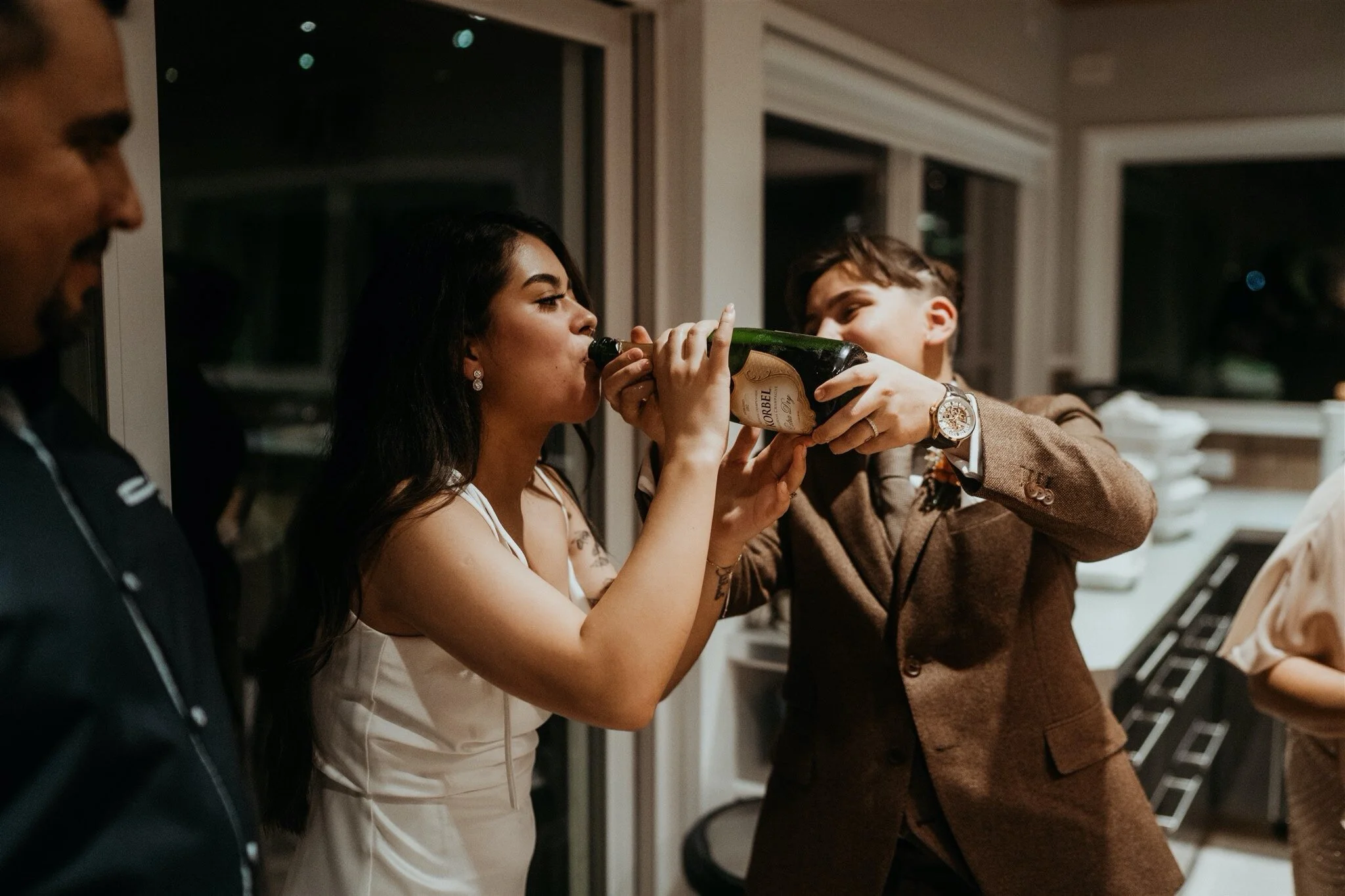 Intimate Elopement Reception with Family