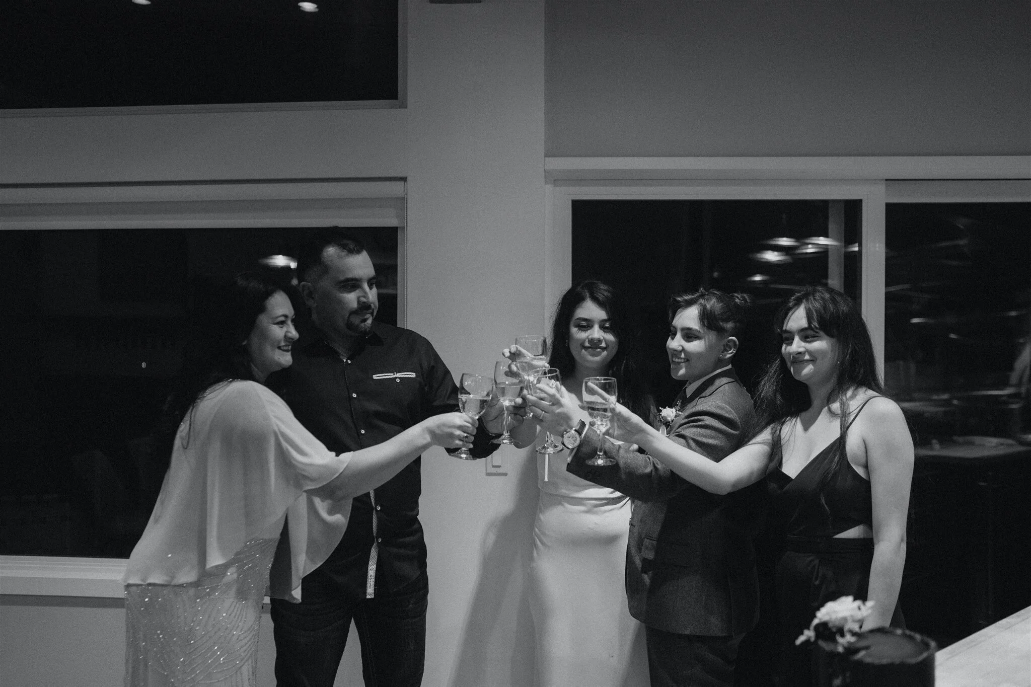 Intimate Elopement Reception with Family