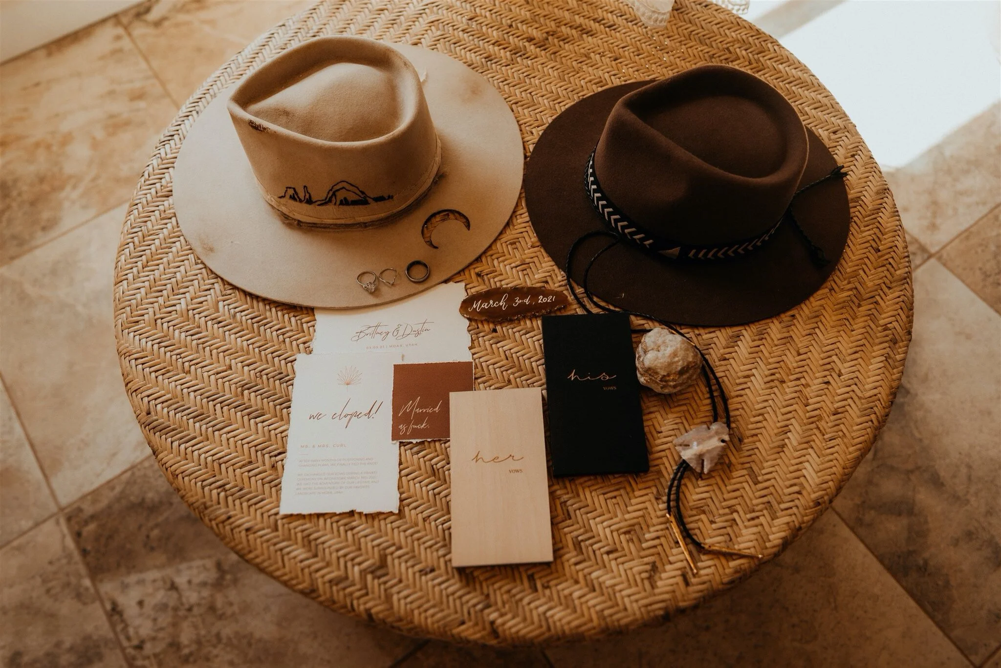 Intimate Adventure Wedding Details