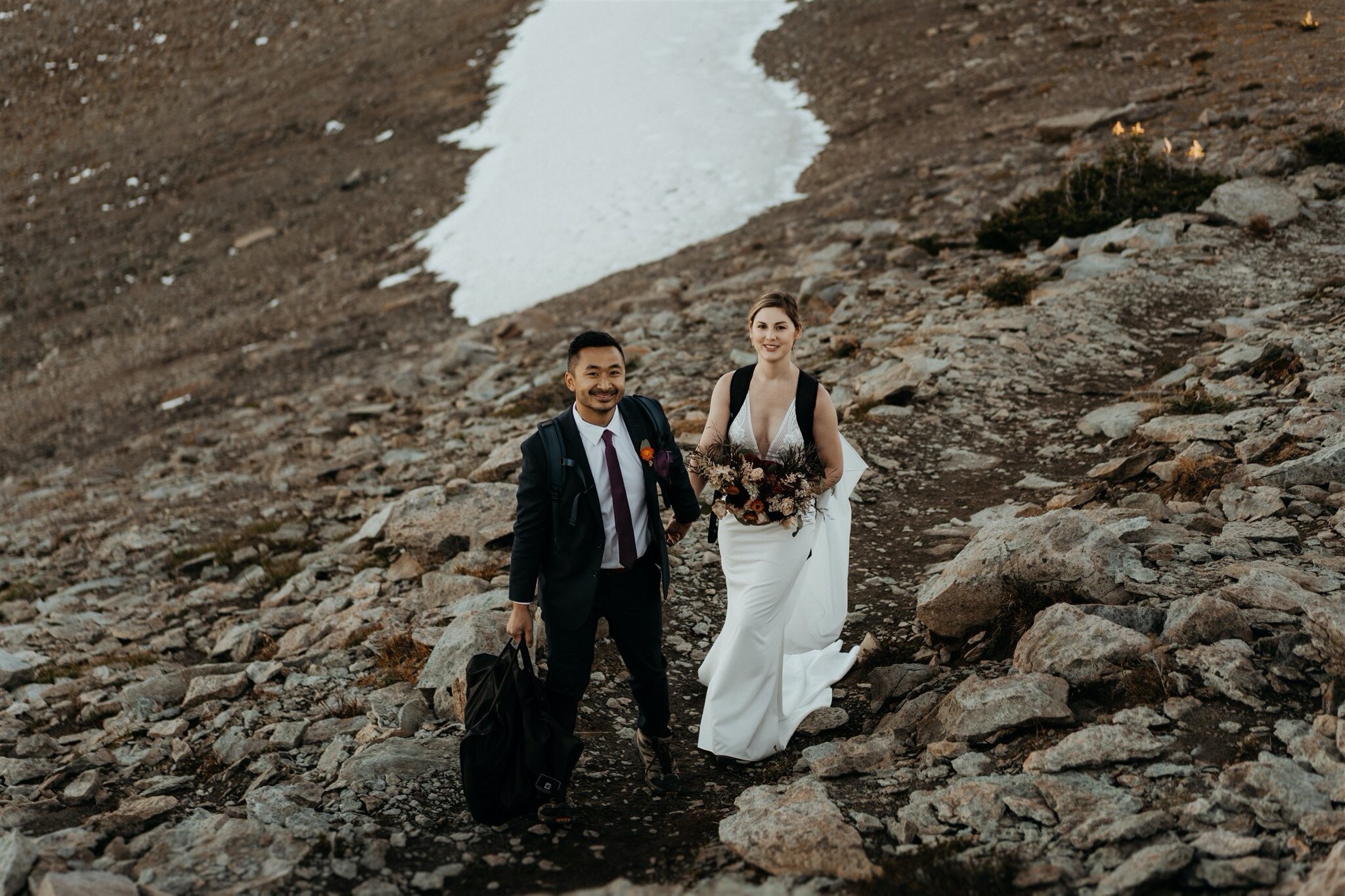 Mt Rainier Hiking Elopement