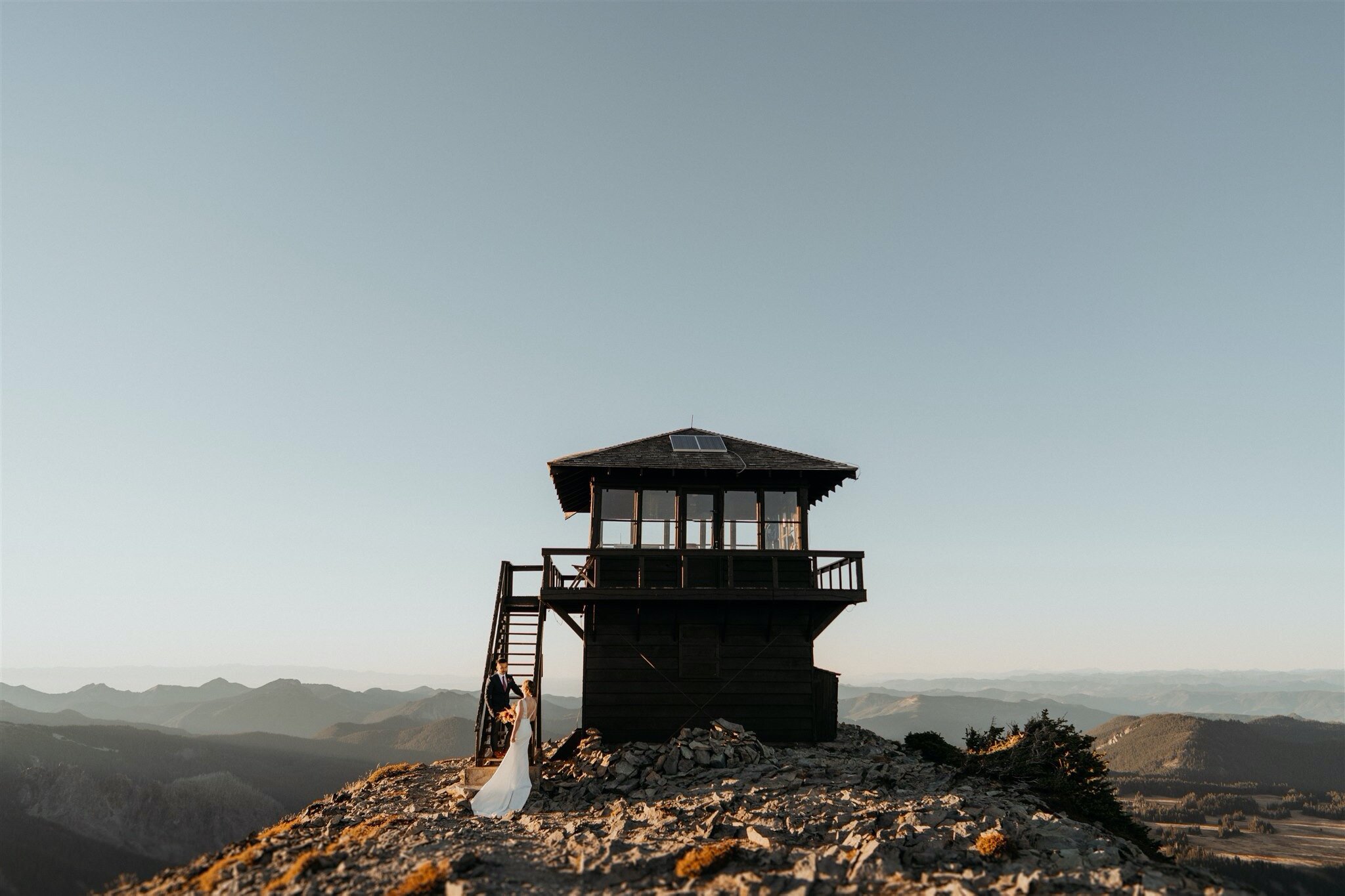 National Park Sunset Elopement 