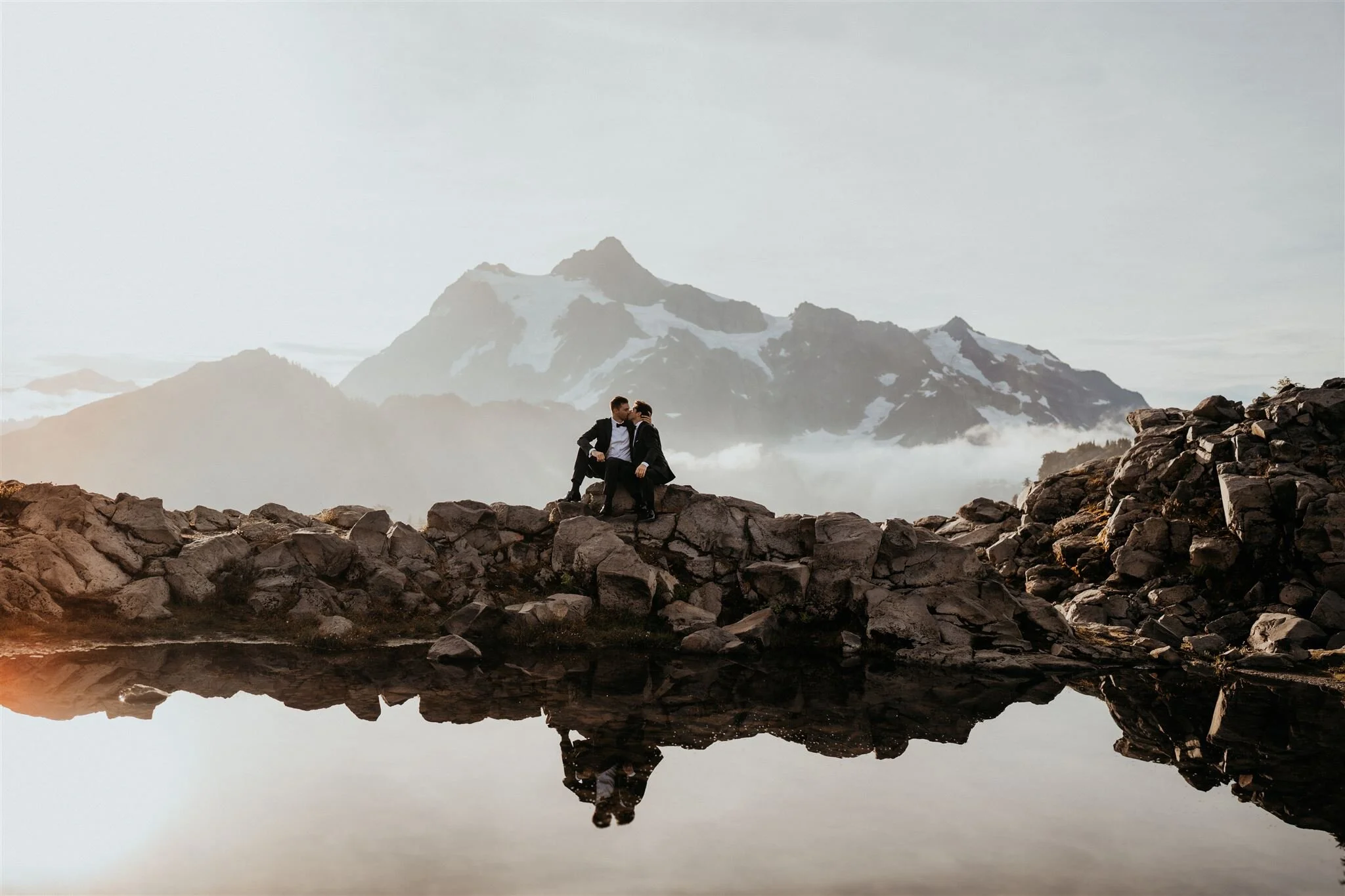 Mountain Wedding Elopement in Washington