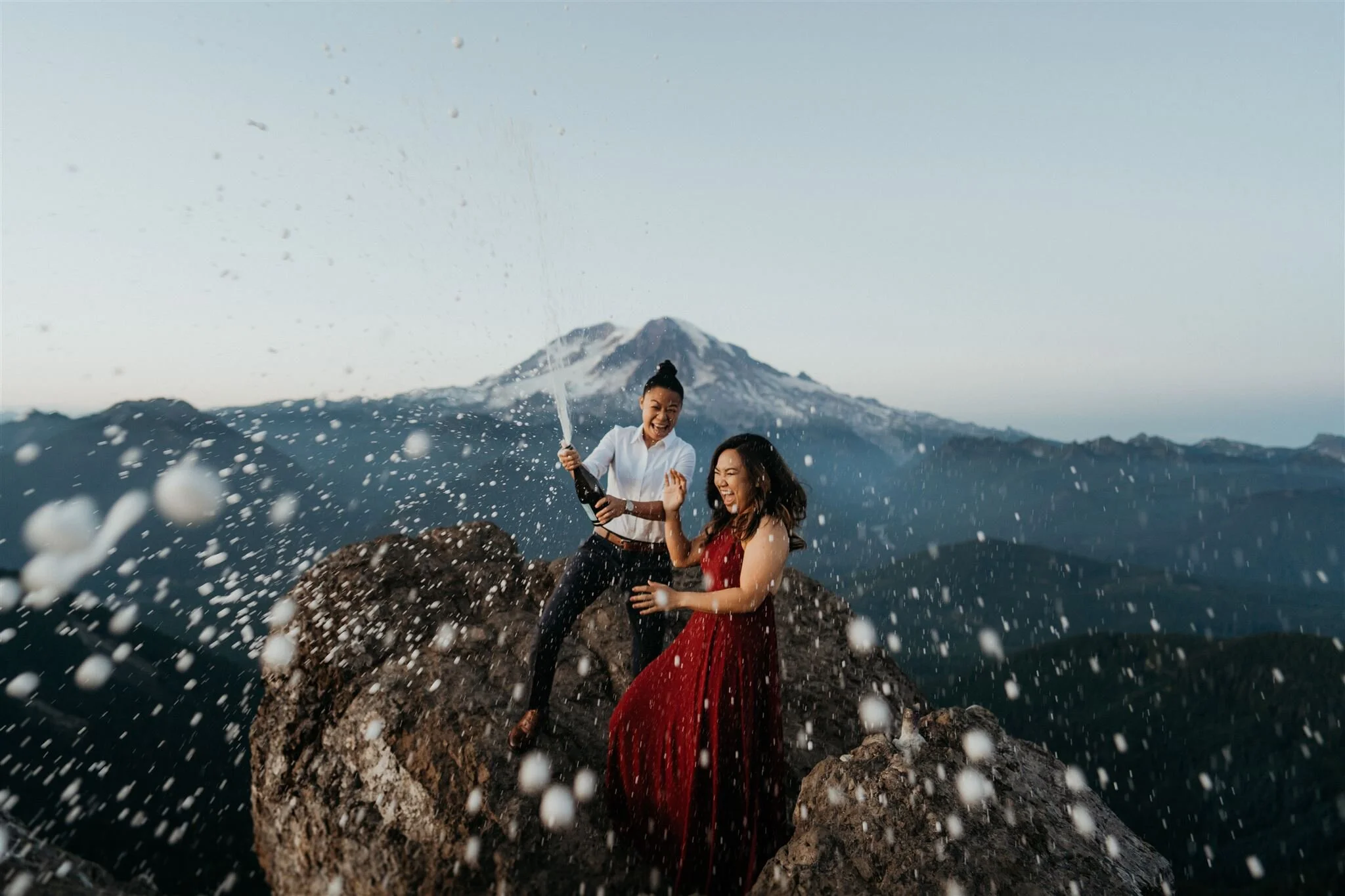 LGBTQ Mountain Elopement in Washington