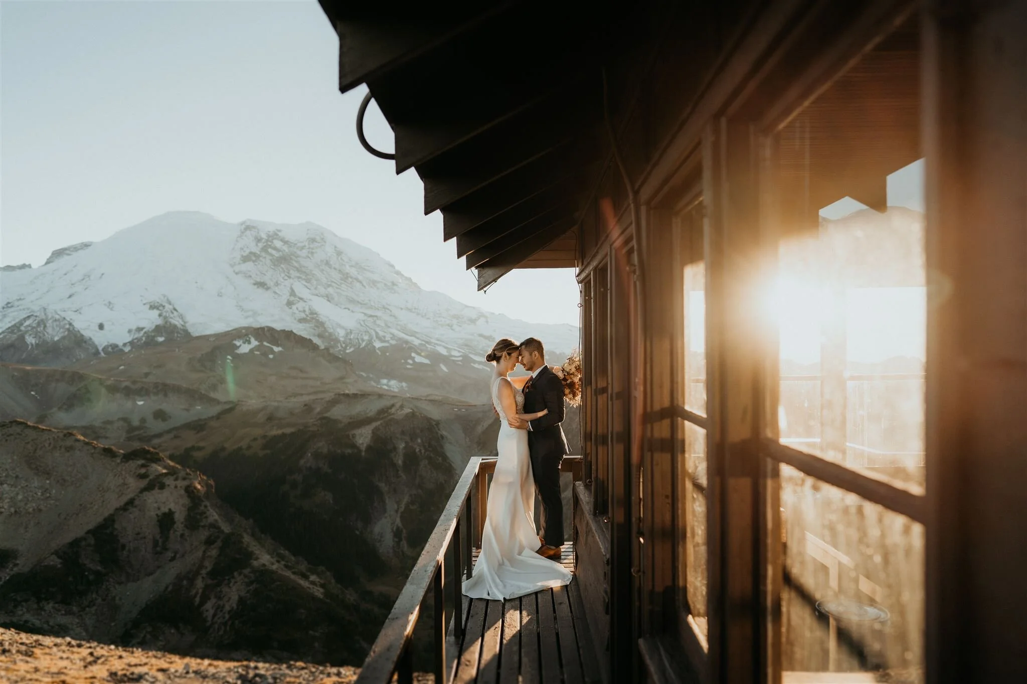 Rainier Lookout Mountain Elopement
