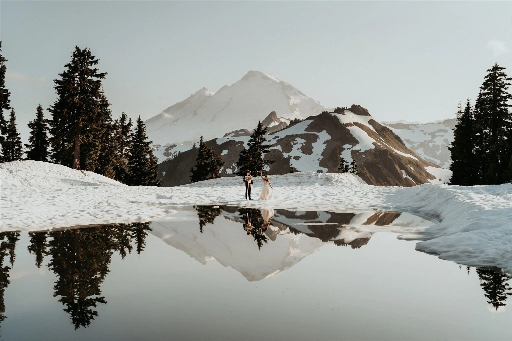 Washington Mountain Wedding Elopement