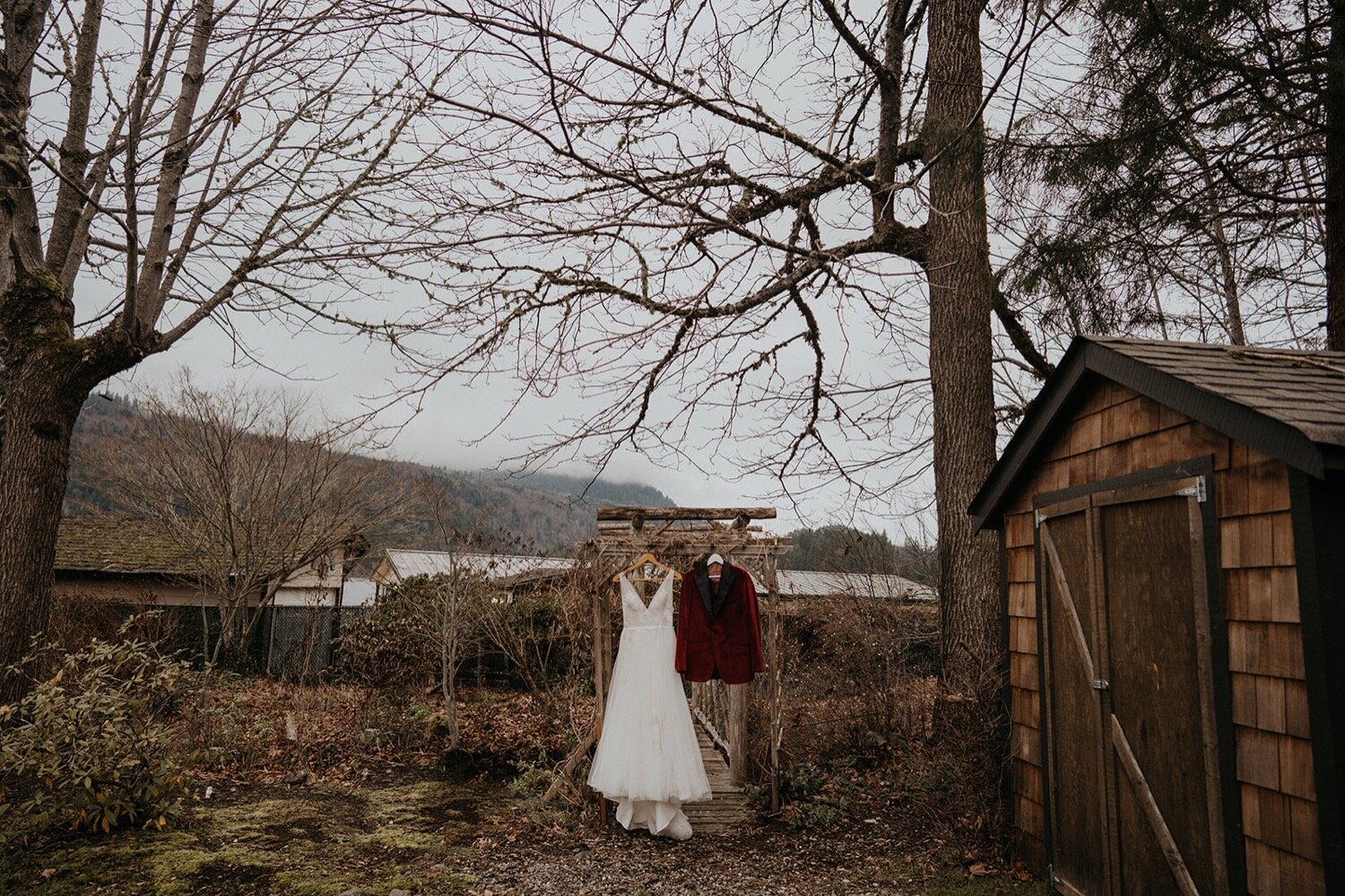 Winter Elopement Dress