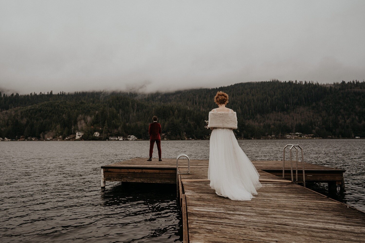 Winter Elopement Dress