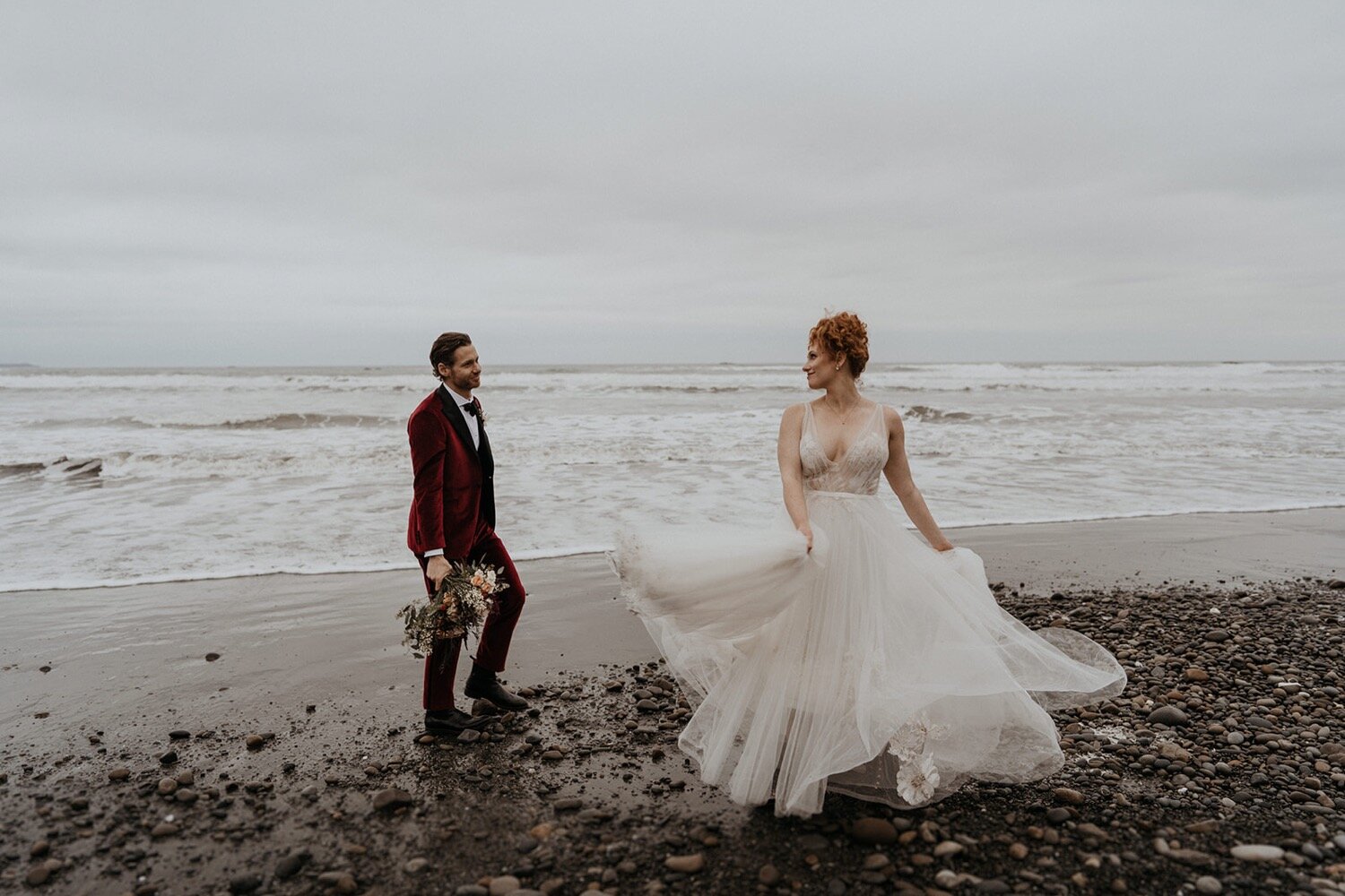 Washington Winter Rainforest Elopement