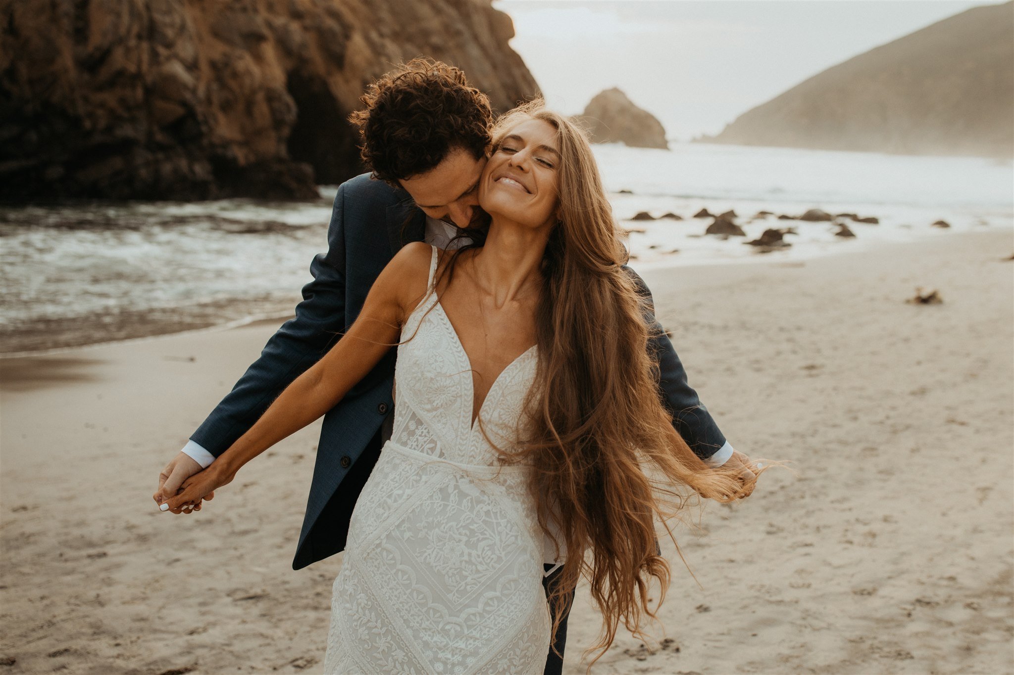 California Beach Elopement