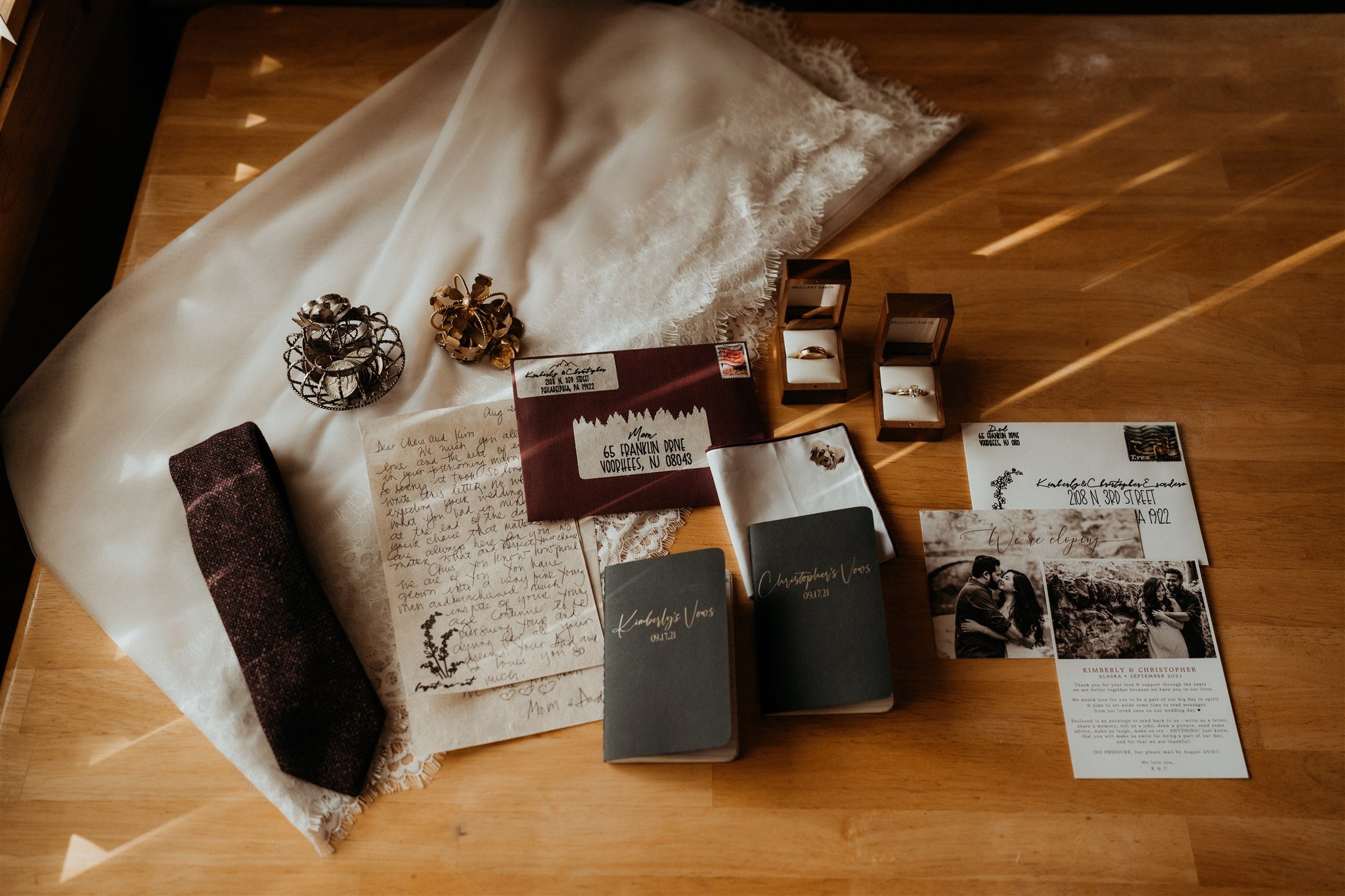 Alaska elopement details