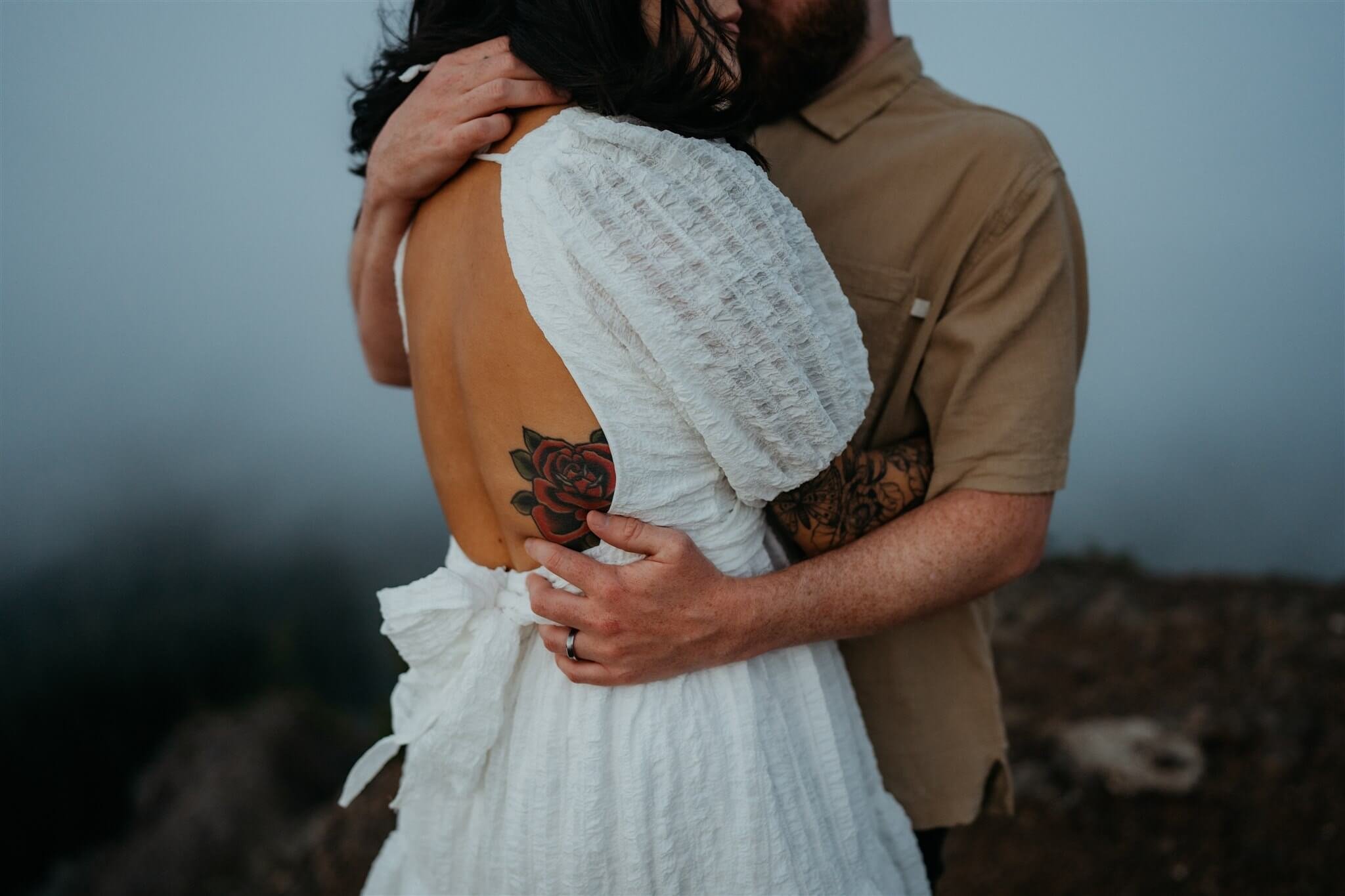 Anniversary photos at Red Top Lookout