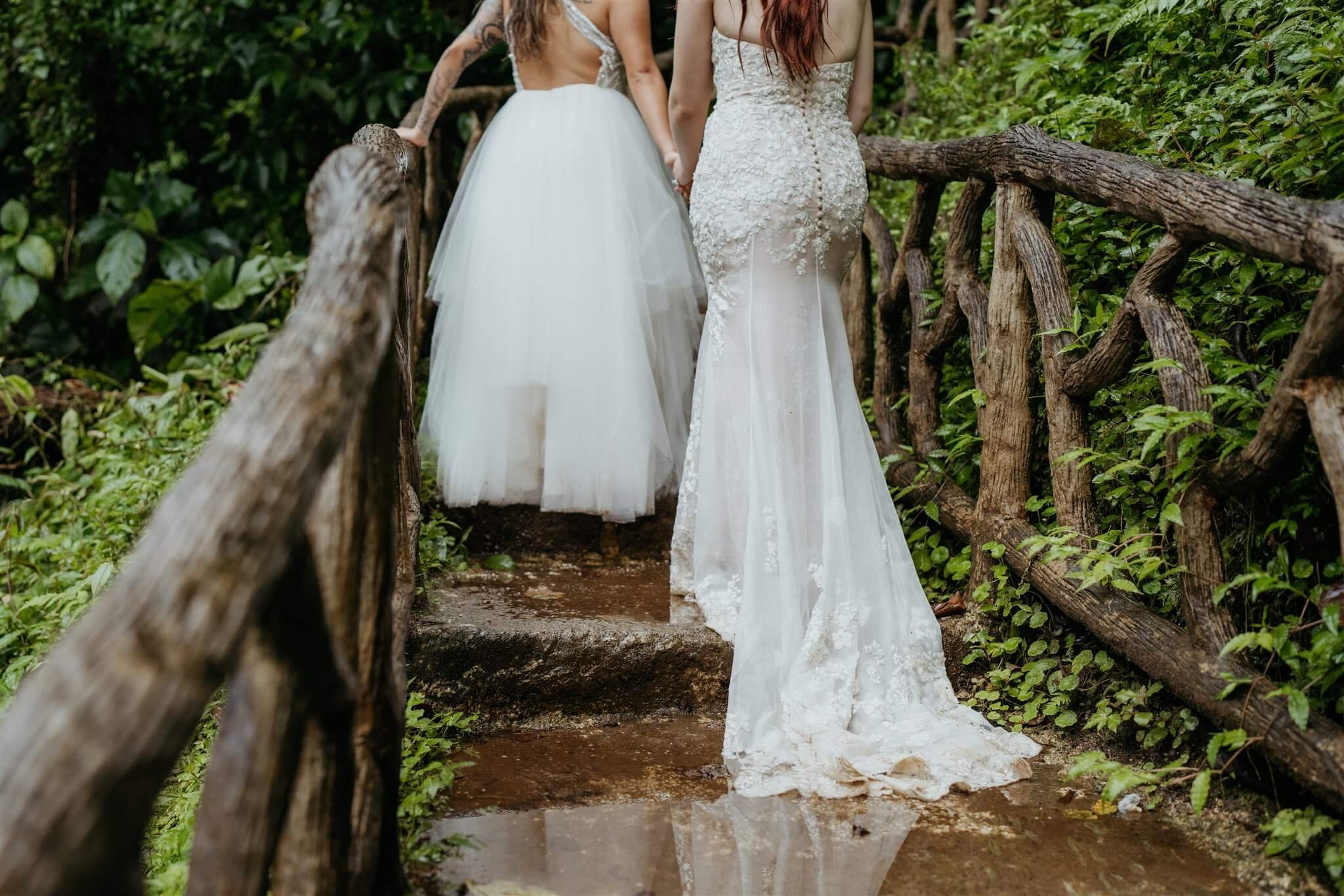 Wedding portraits at destination wedding in Costa Rica