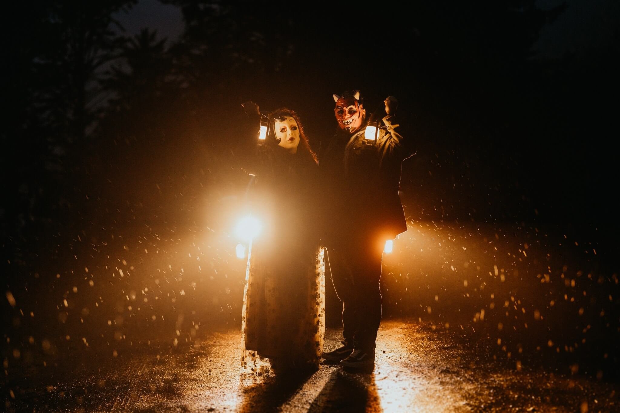Spooky photo session in Olympic National Park