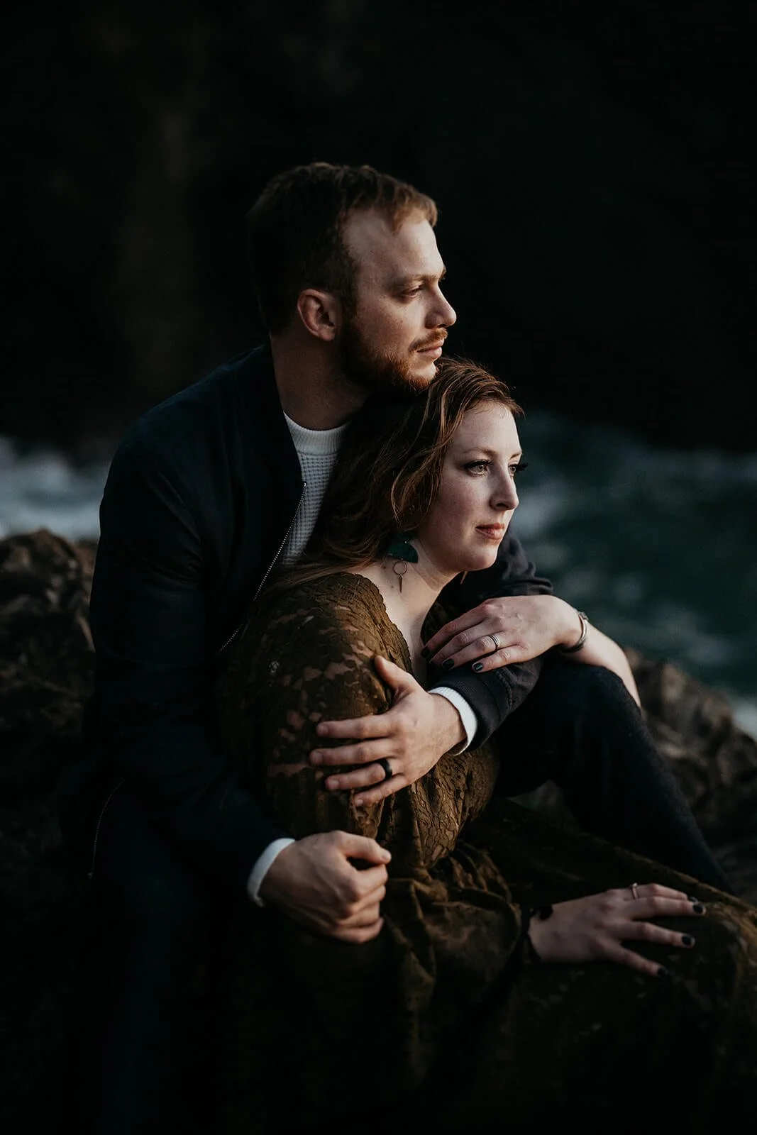 Oregon Coast Sunset Couple Photo Shoot — Henry Tieu Photography