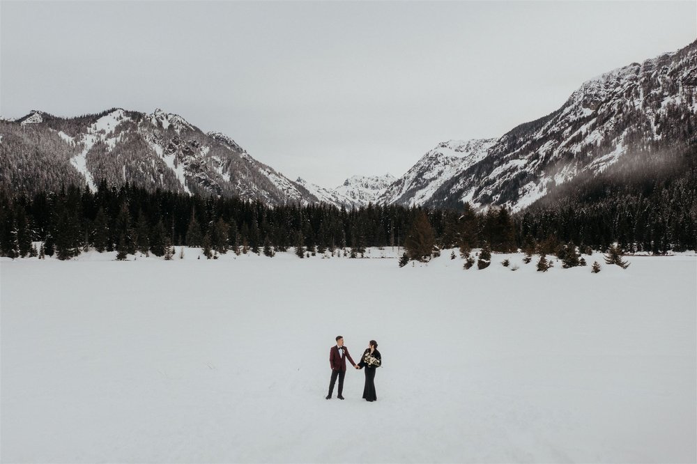 Best Places To Elope In Washington: Snoqualmie Pass and Central Cascades