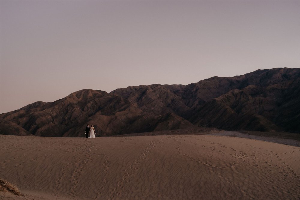 Death Valley National Park elopement photos