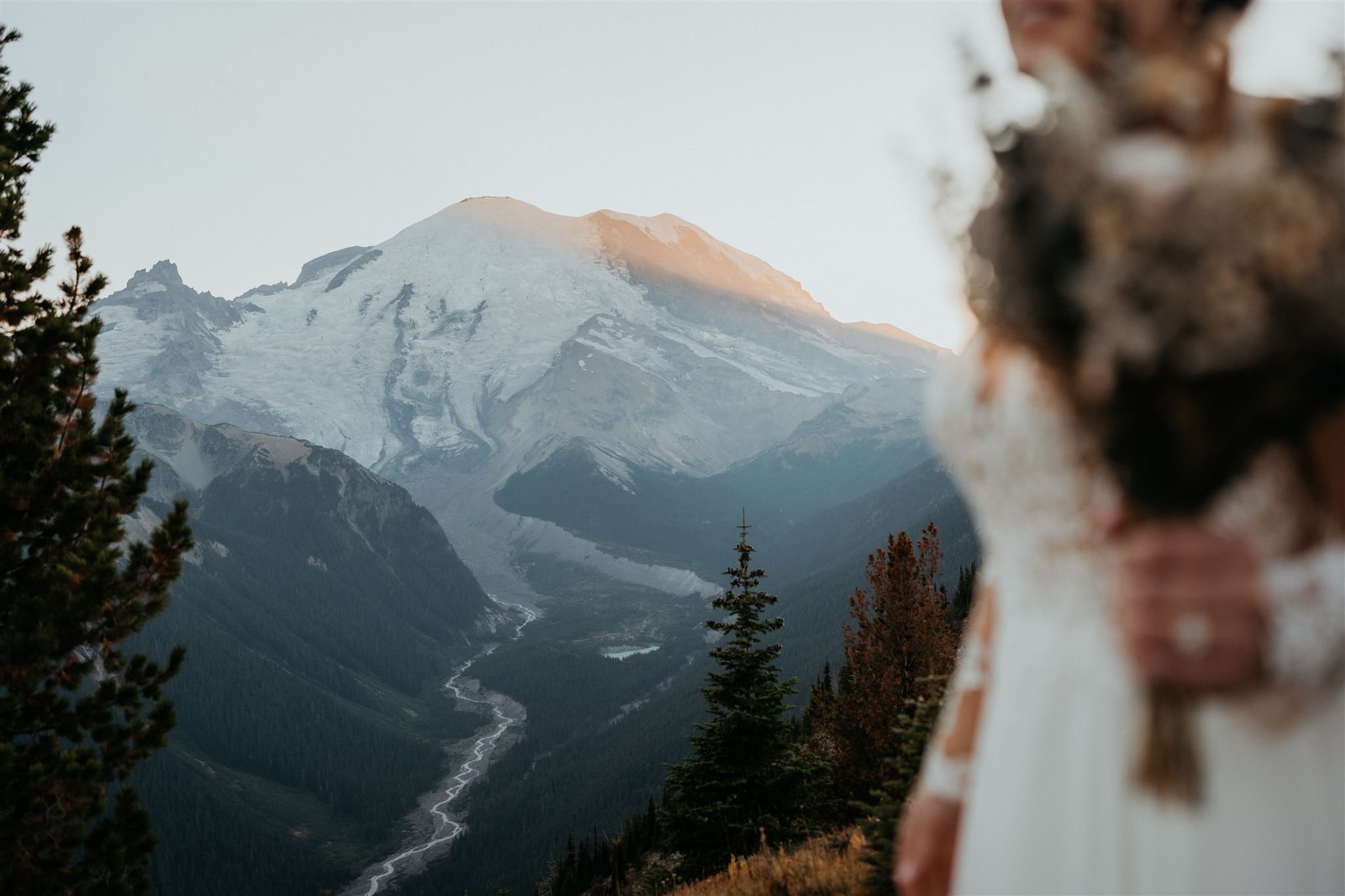 Mount Rainier National Park elopement photos