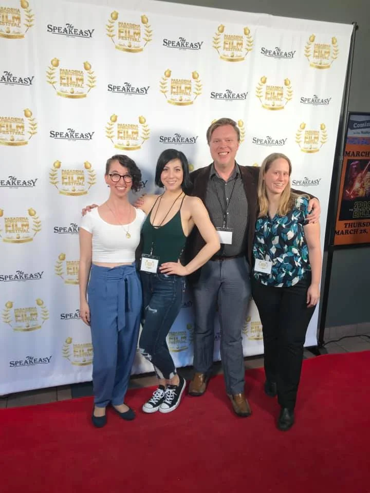 the cast/crew of “R&amp;R” at the 2019 Pasadena International Film Festival