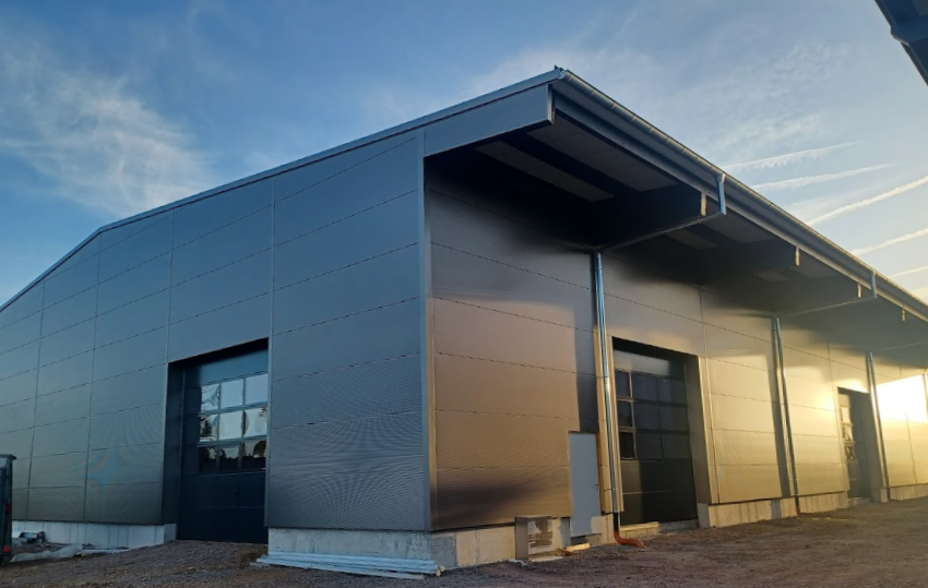 Produktion, Lager , Abfüllhalle Firma Kromer 