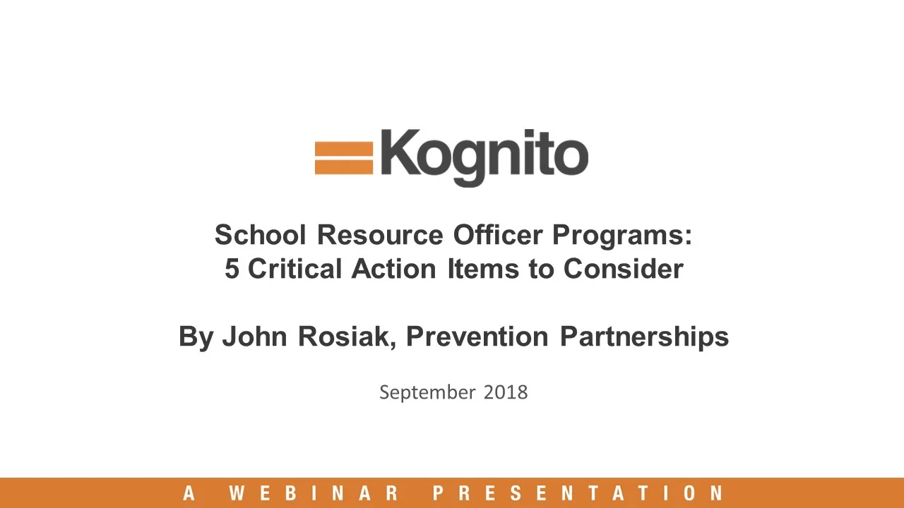 The recording is available through the Kognito website via the link below. You will need to enter your contact information to view it. Webinar Recording