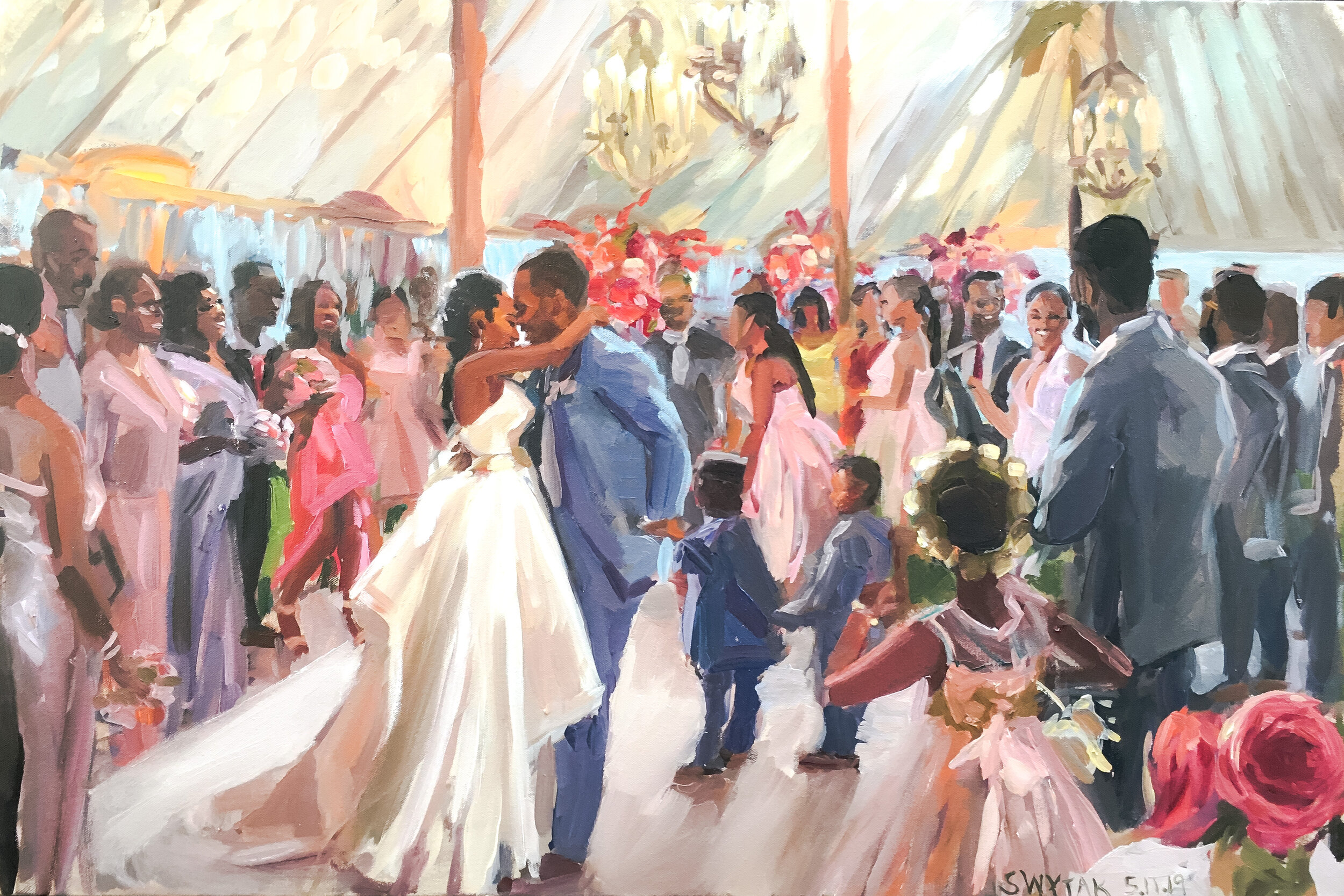 Regine & Damien/ Bear Flag Farm /24 x 36" 