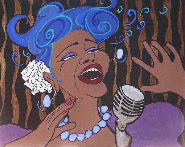 Sweet Spot <br> 16"x20" Acrylic on Canvas