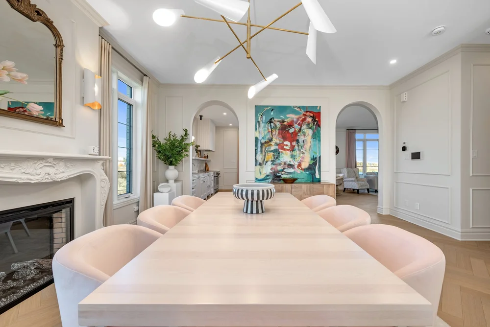 Dining room photography