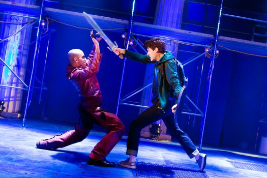 James Hayden Rodriguez in The Lightning Thief: The Percy Jackson Musical off-Broadway.